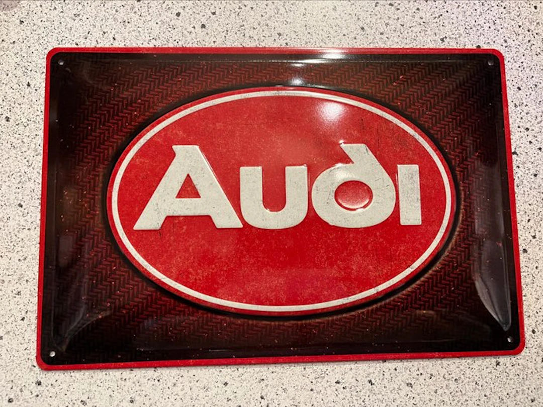 Audi - Audi metal sign - Sign - Metal