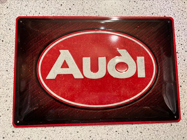 Audi - Audi metal sign - Sign - Metal