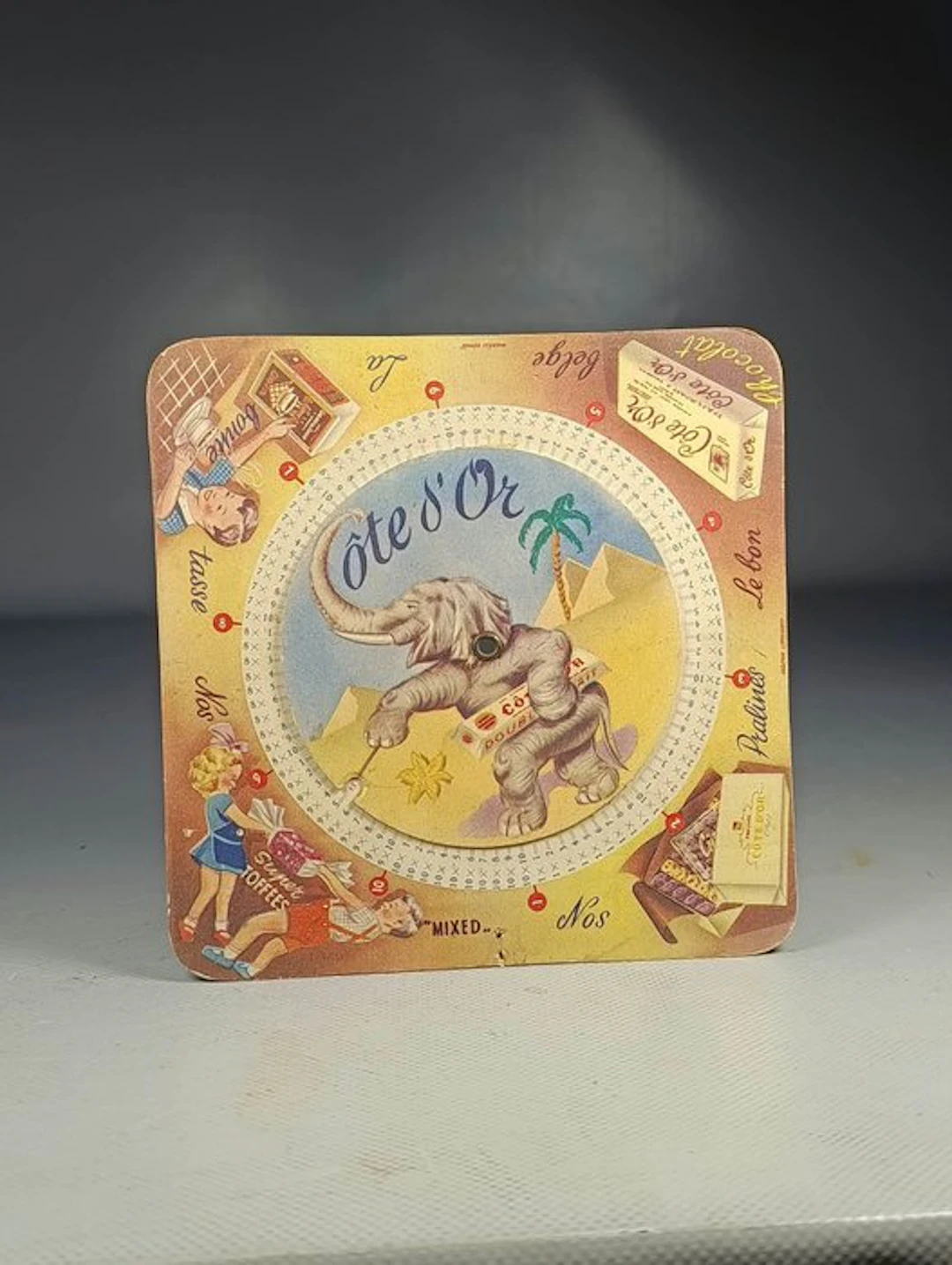Advertising sign - [Advertisement / Belgian Chocolatier]...