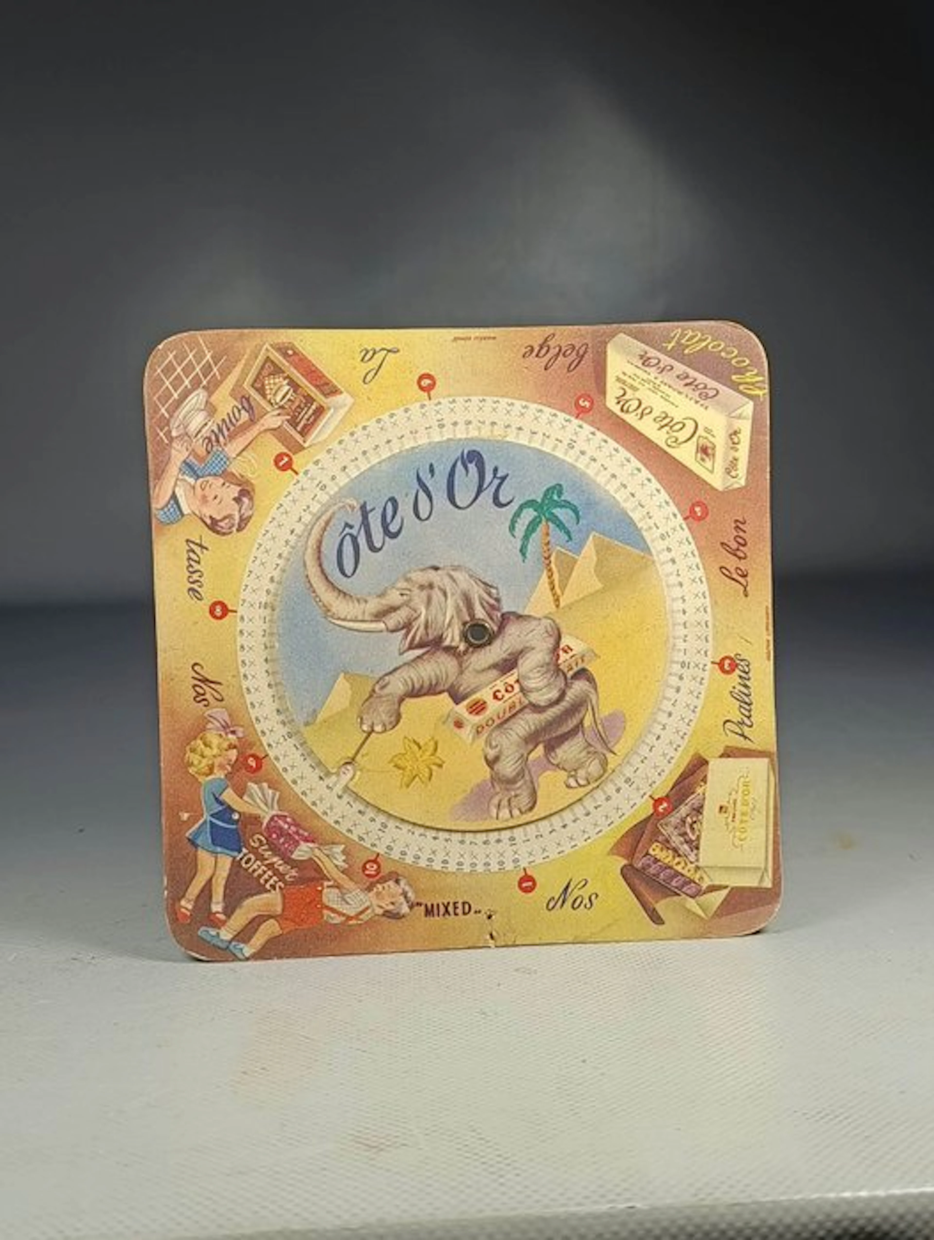 Advertising sign - [Advertisement / Belgian Chocolatier]...