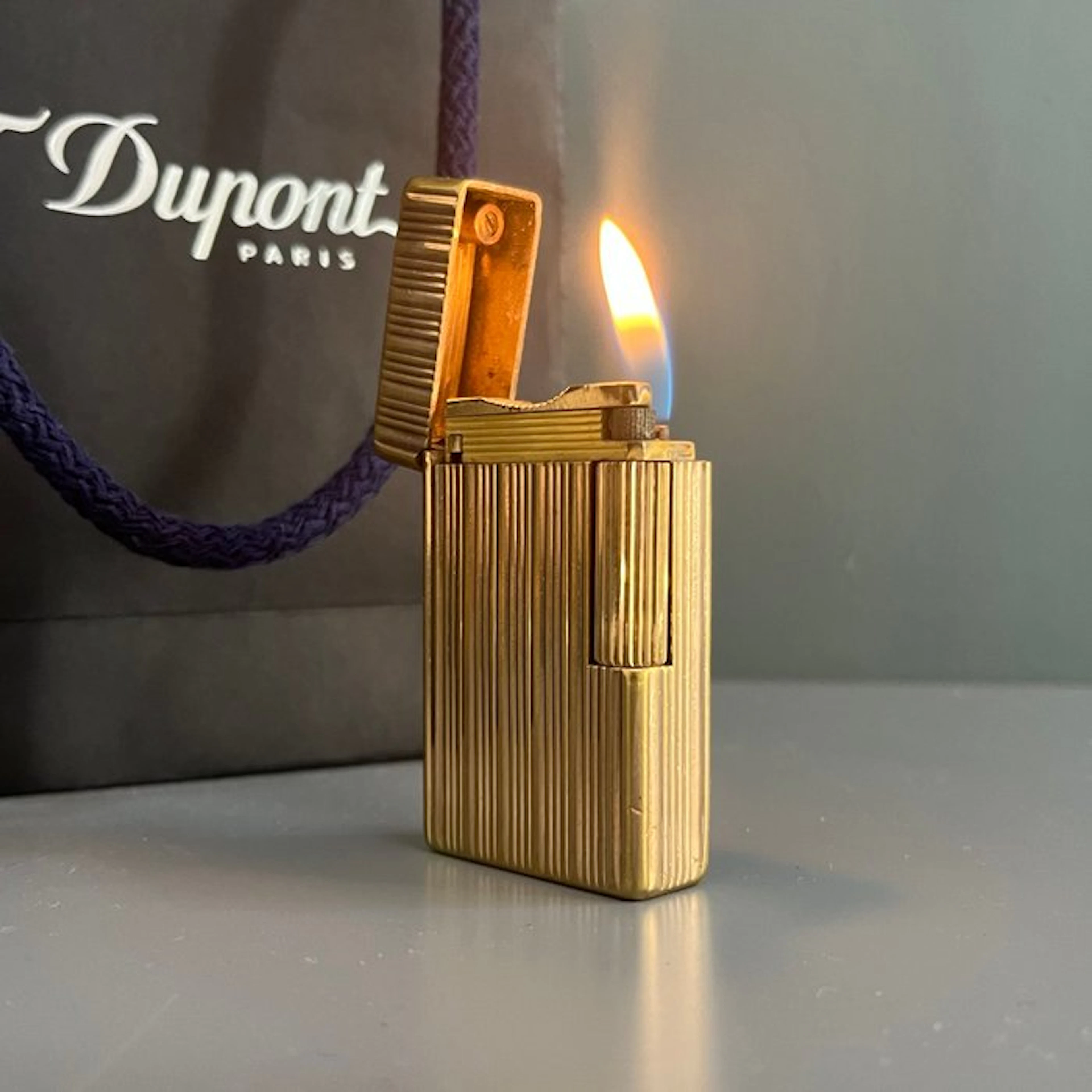 S.T. Dupont - Le grand - Lighter - Gold-plated