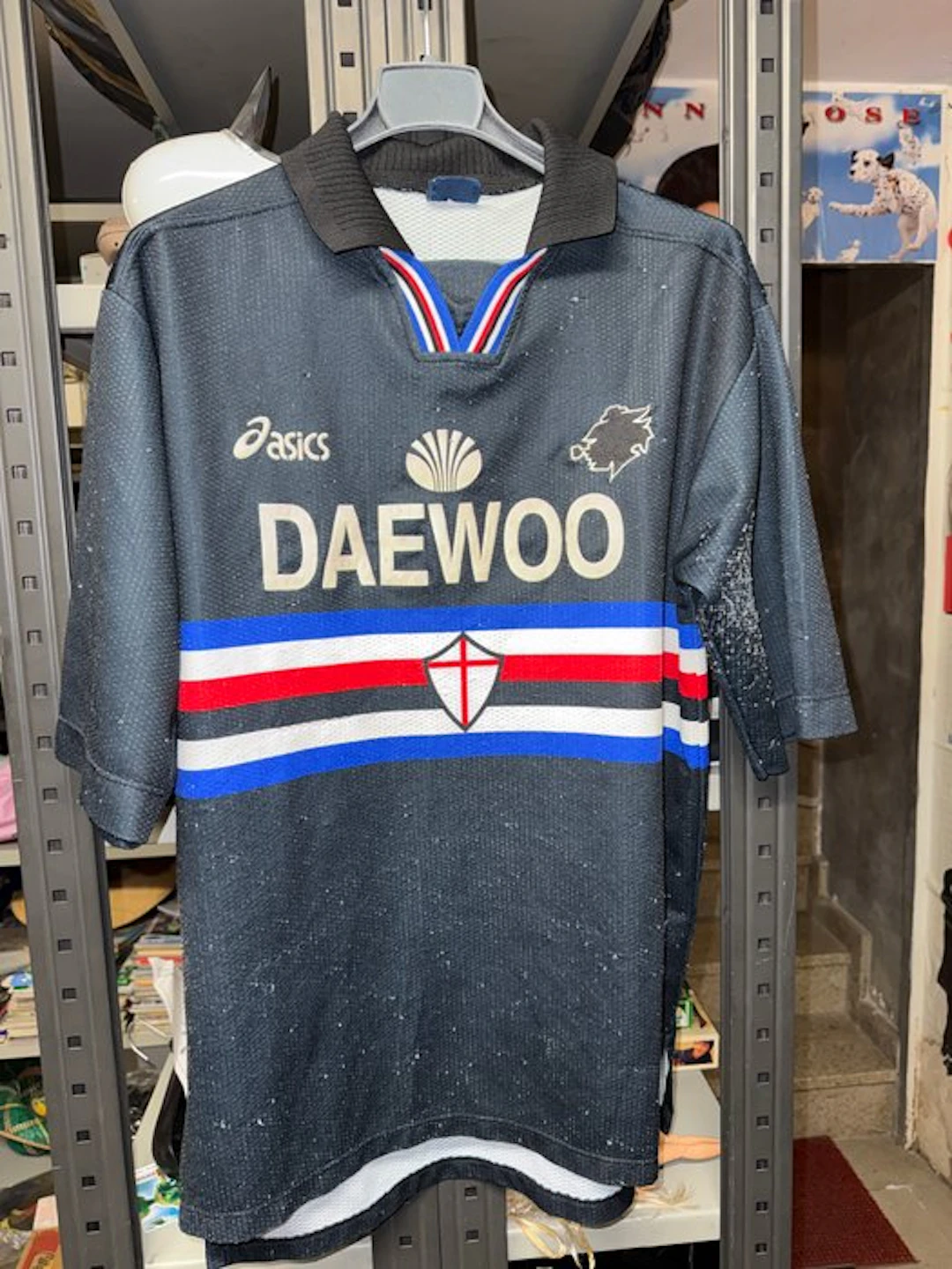Sampdoria - Italian Football League - Montella - 1997 - Football jersey