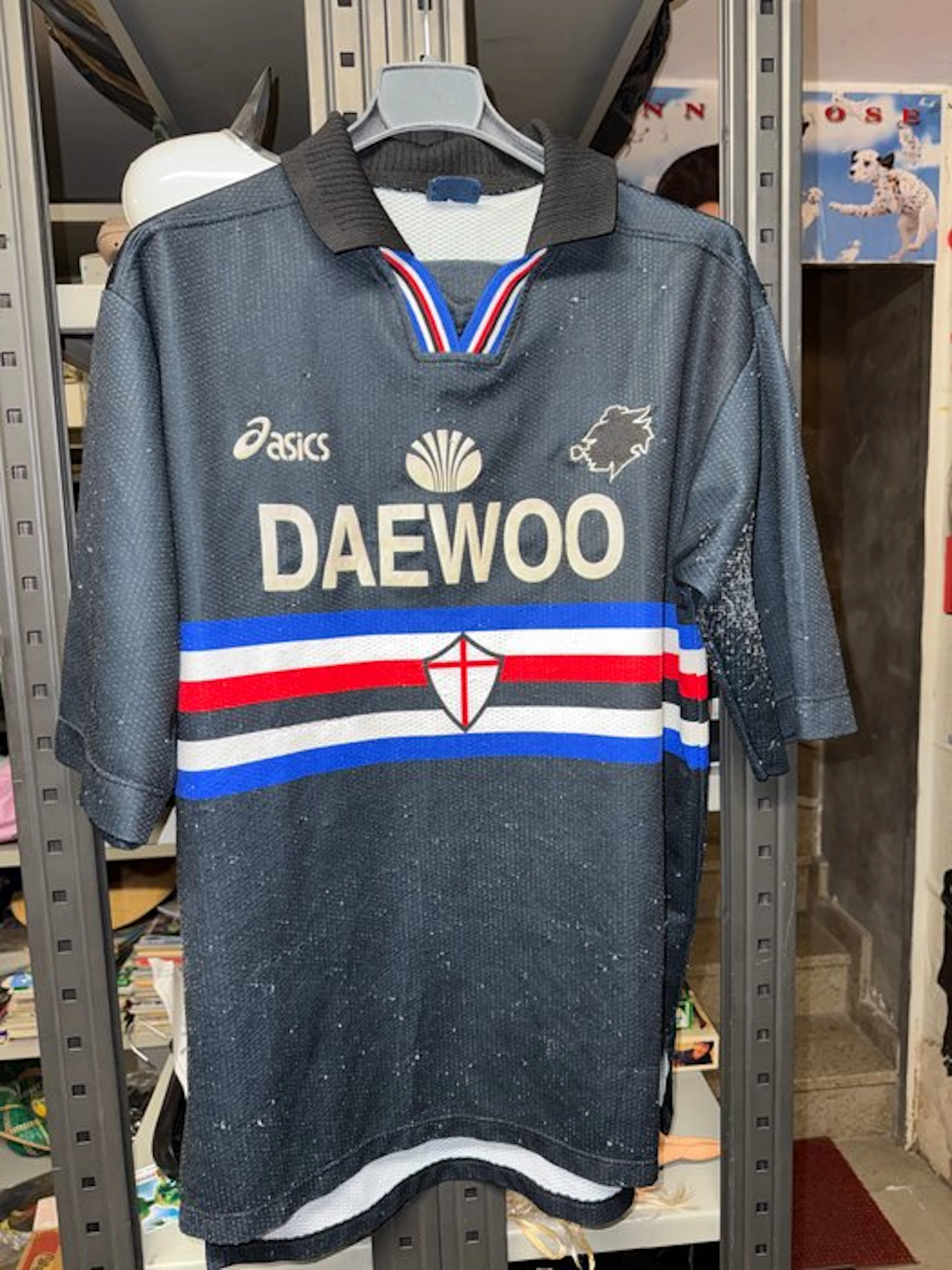Sampdoria - Italian Football League - Montella - 1997 - Football jersey