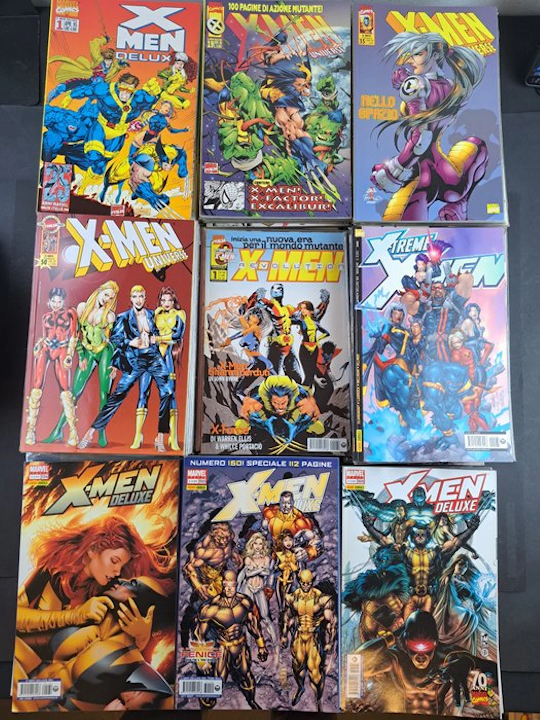 X-Men Deluxe - Xtreme Sequenza Completa Con Allegati - 178 Comic - 1995/2010