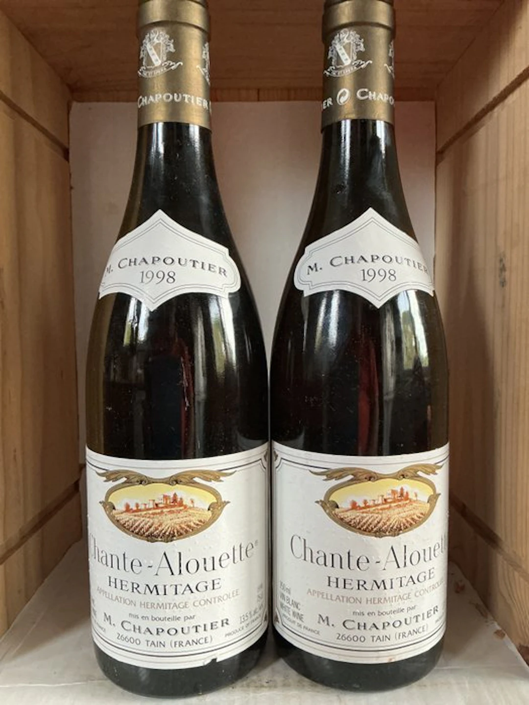 1998 Michel Chapoutier - Chante - Alouette. Blc - Hermitage - 2 Bottles (0.75L)
