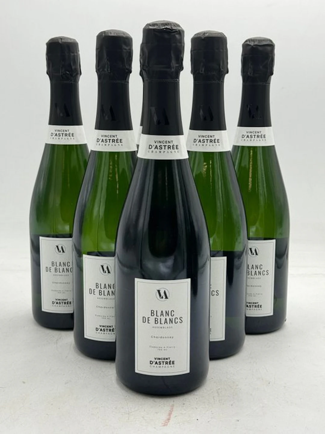 Vincent d'Astrée, Blanc de Blancs - Champagne Brut - 6 Bottles (0.75L)