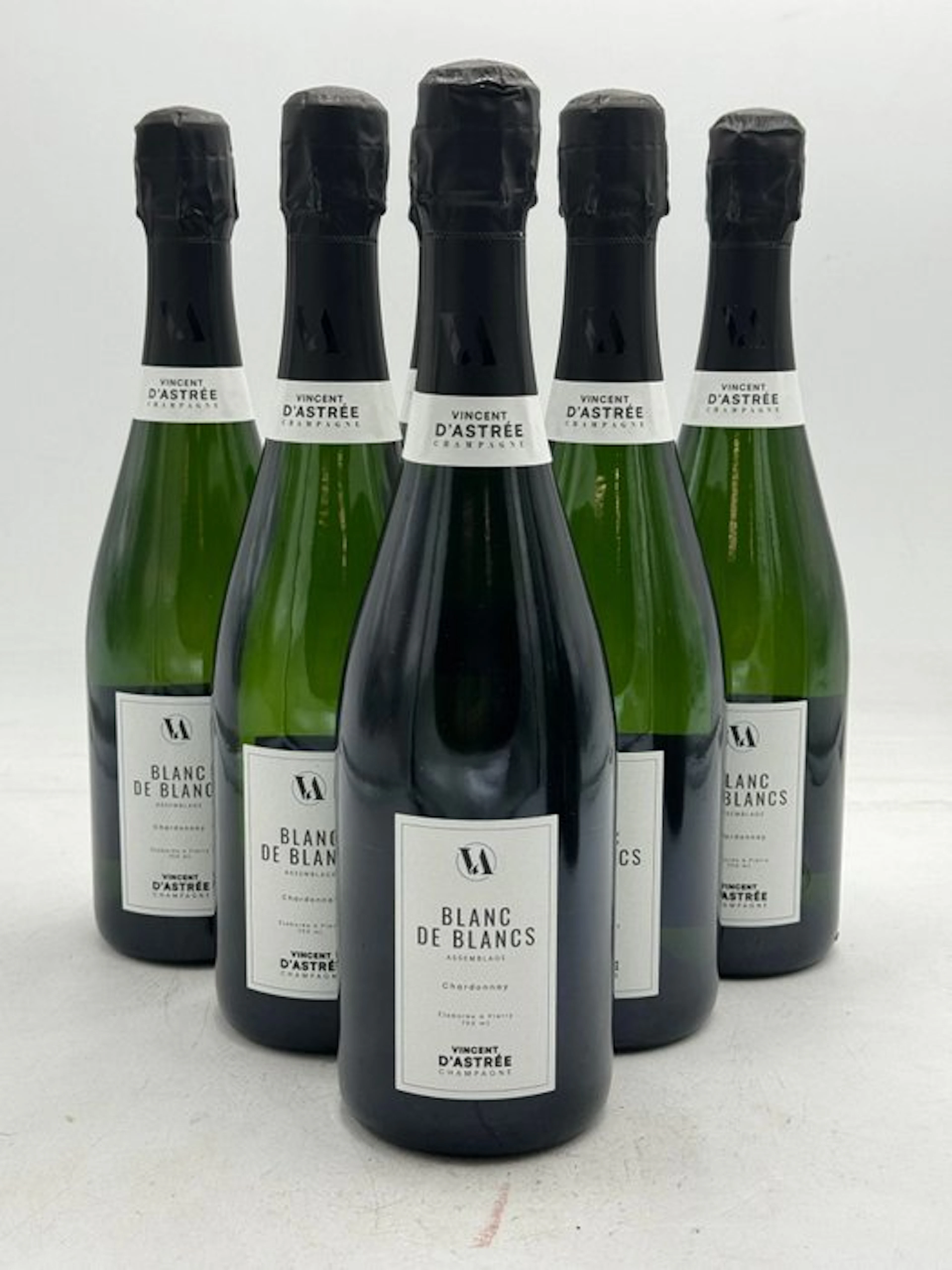 Vincent d'Astrée, Blanc de Blancs - Champagne Brut - 6 Bottles (0.75L)