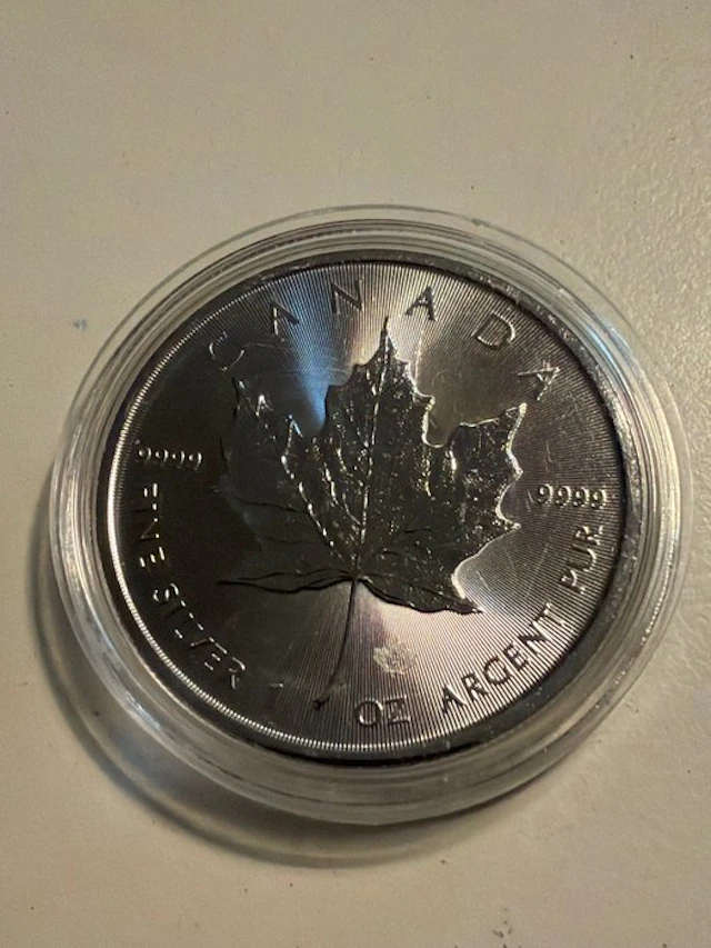 Canada. 5 Dollars 2026, Maple Leaf 1 oz (.999) Silber (No reserve price)