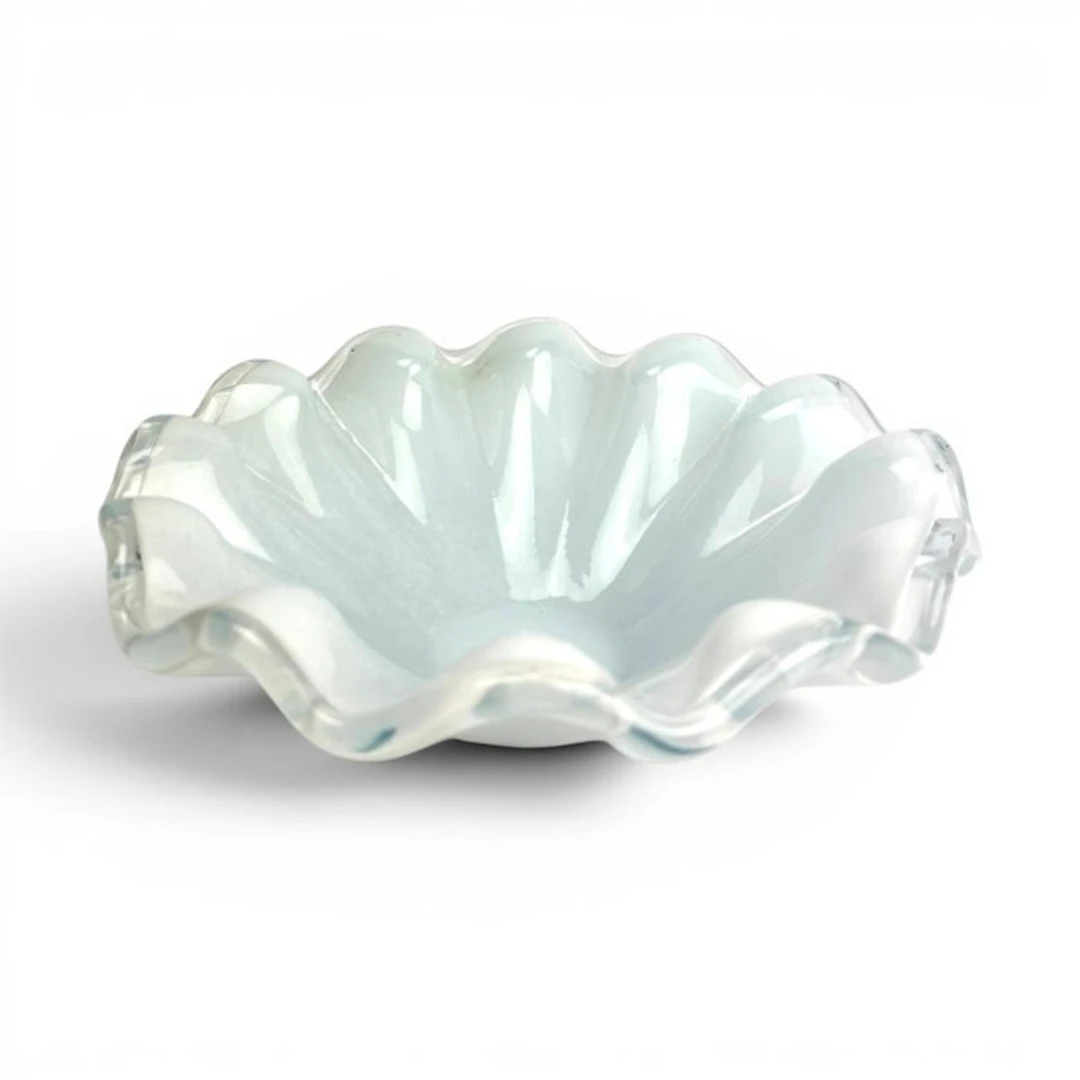 Centrepiece - Glass - white centerpiece