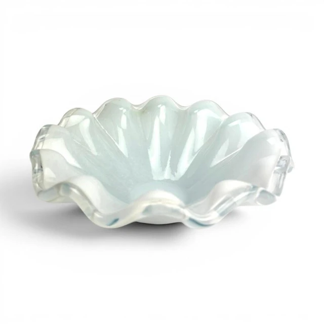 Centrepiece - Glass - white centerpiece