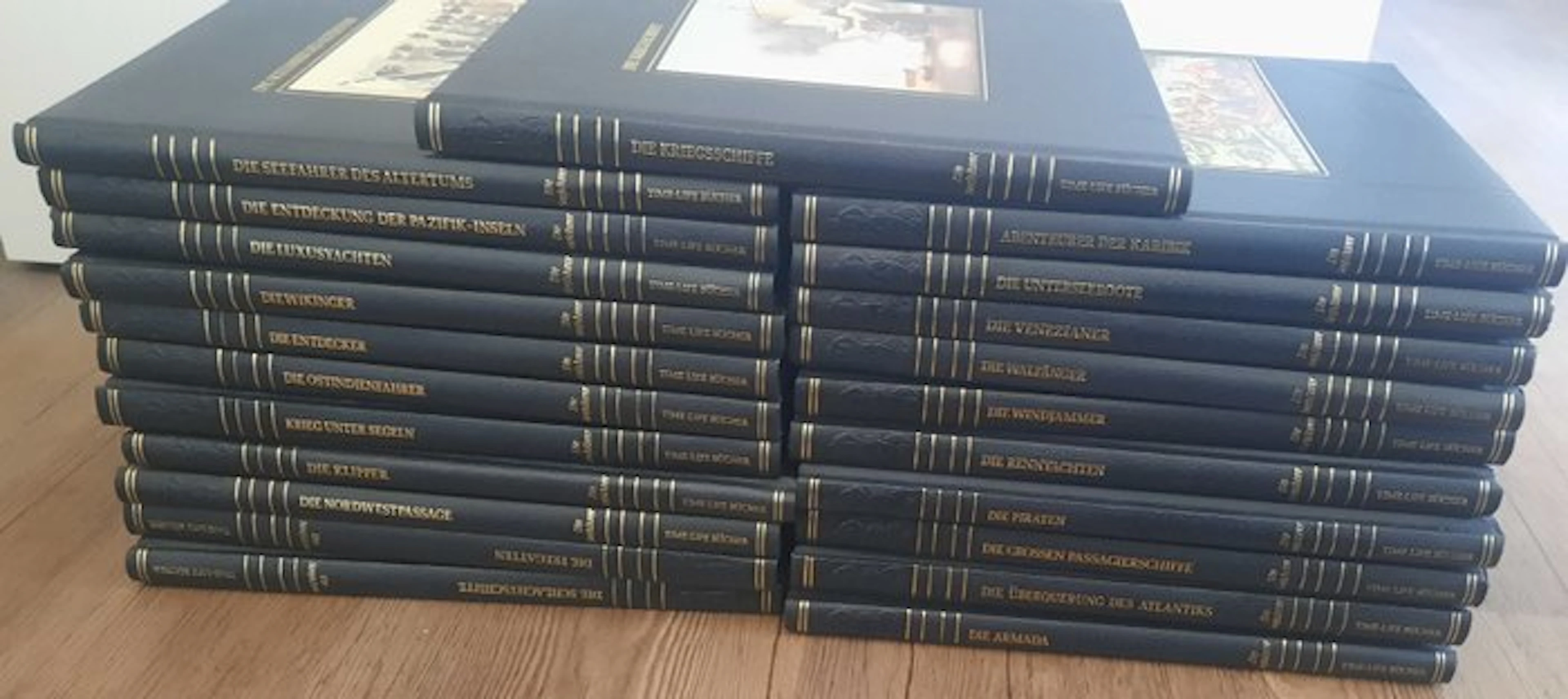 David Howarth - Komplette Reihe "Die Seefahrer" - 24 Bücher. - 1979