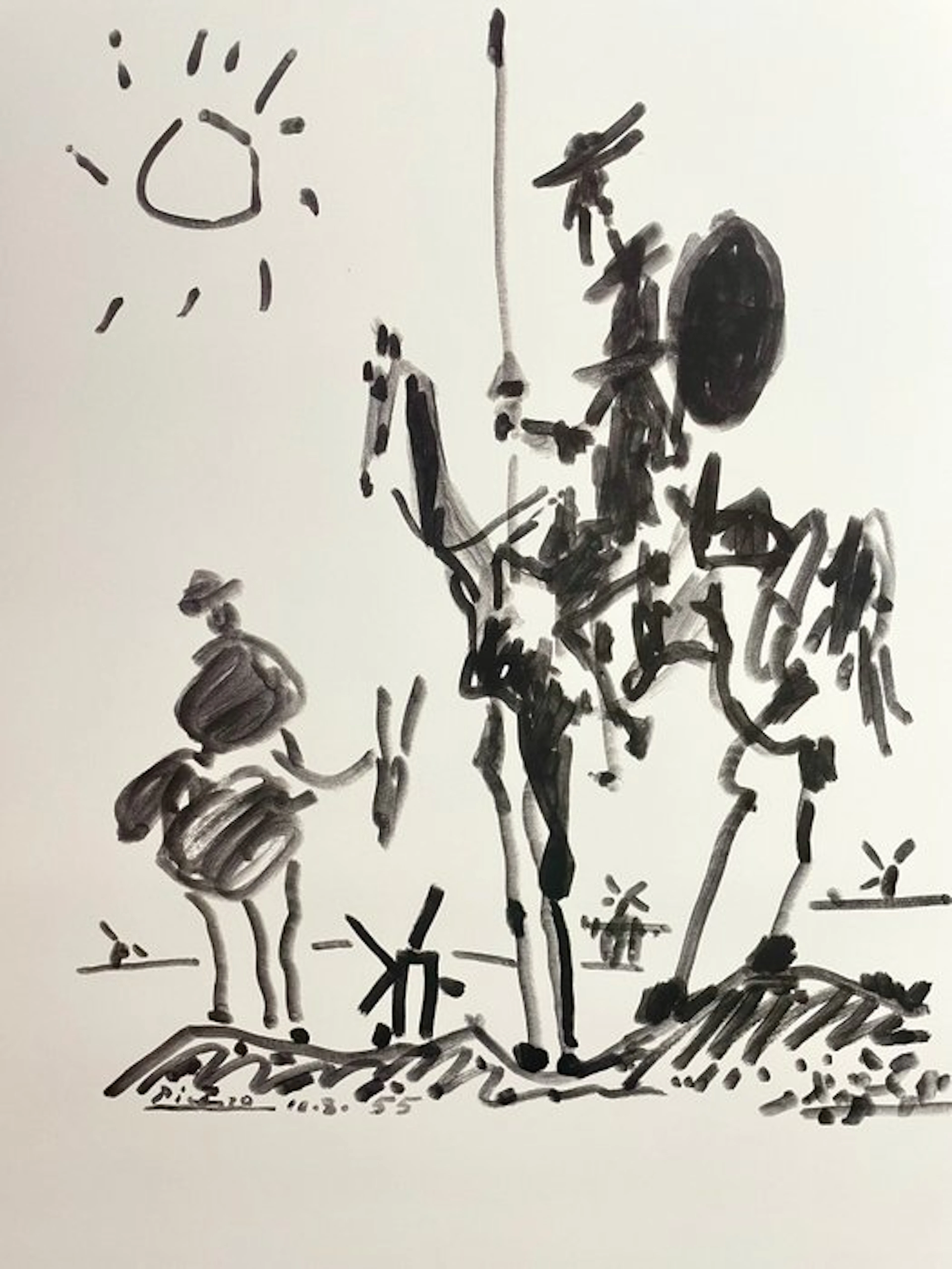 Pablo Picasso - "Don Quixotte" (1955) - 2010s