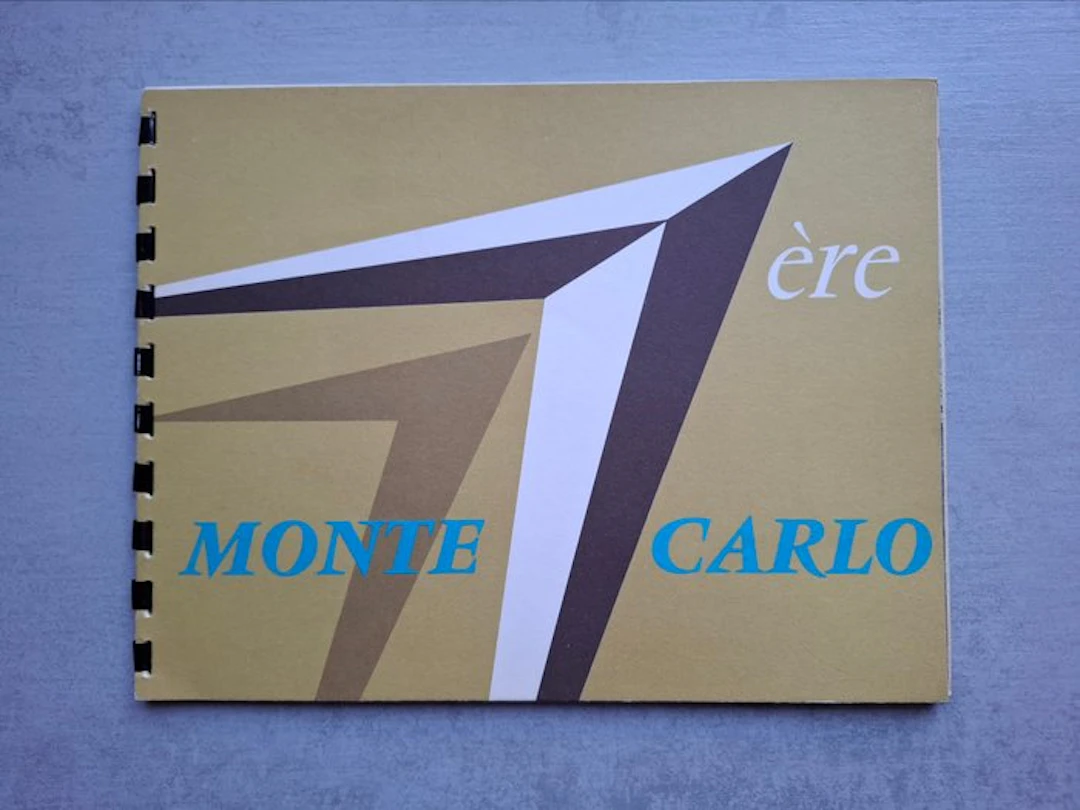 Brochure - Citroën - ID - 1ère Monte Carlo