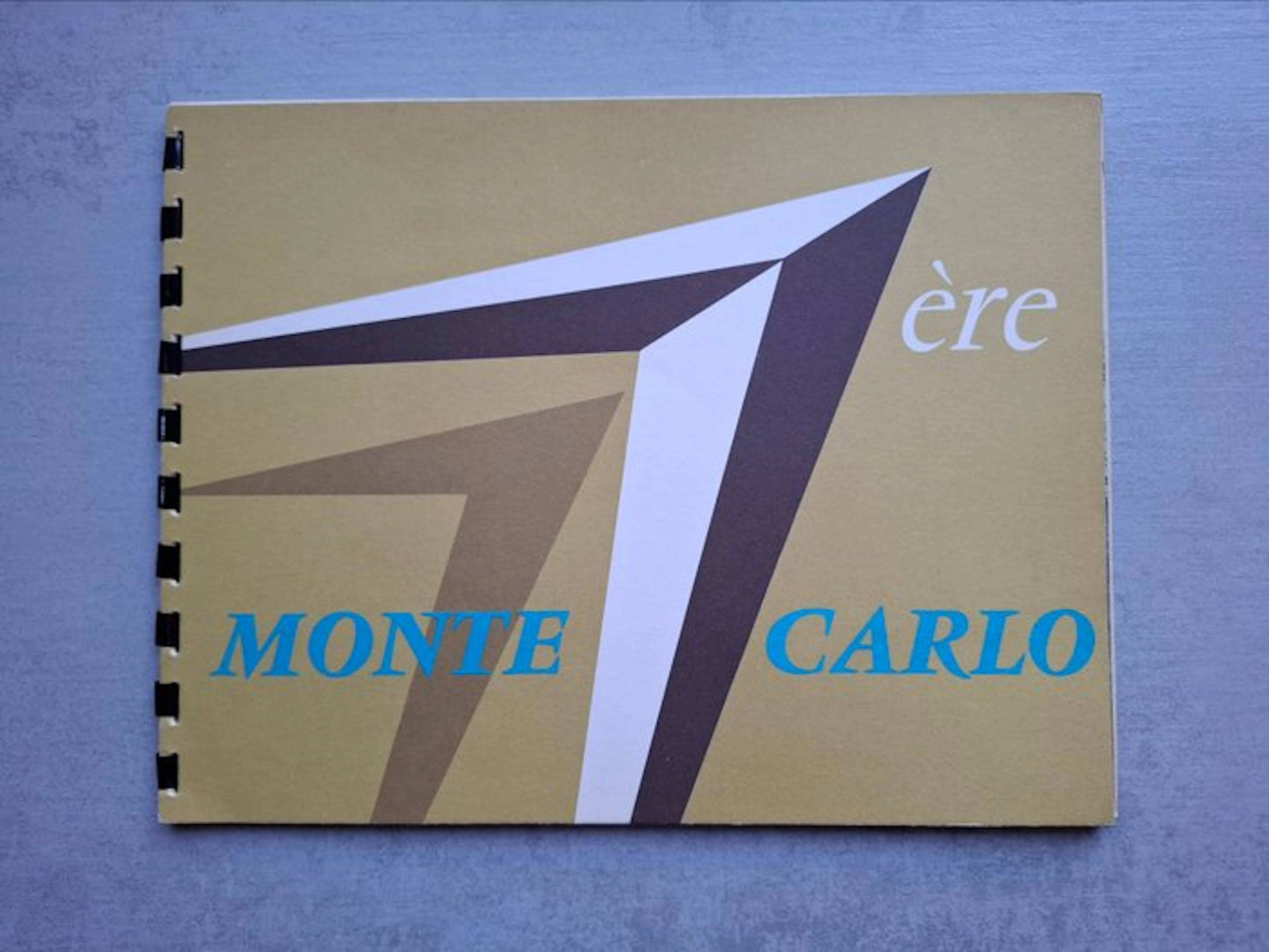 Brochure - Citroën - ID - 1ère Monte Carlo