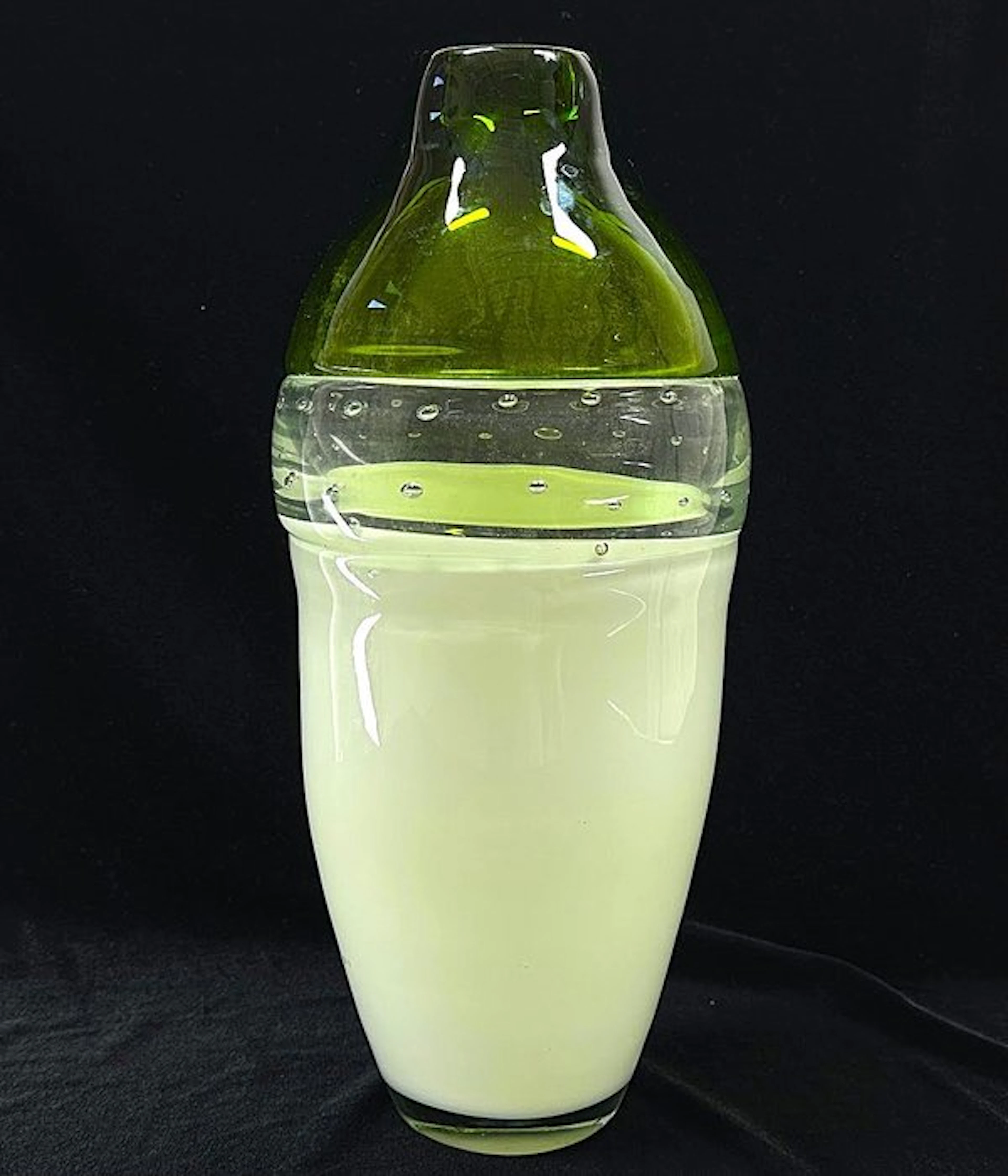 Vase - Height: 35 cm - Glass