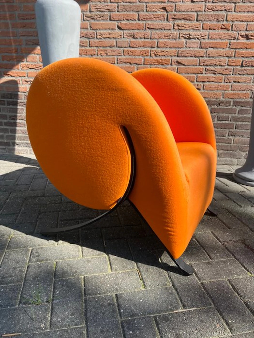 Arflex - Yaacov Kaufman - Virgola ( Comma ) - Armchair - Textile, Metal