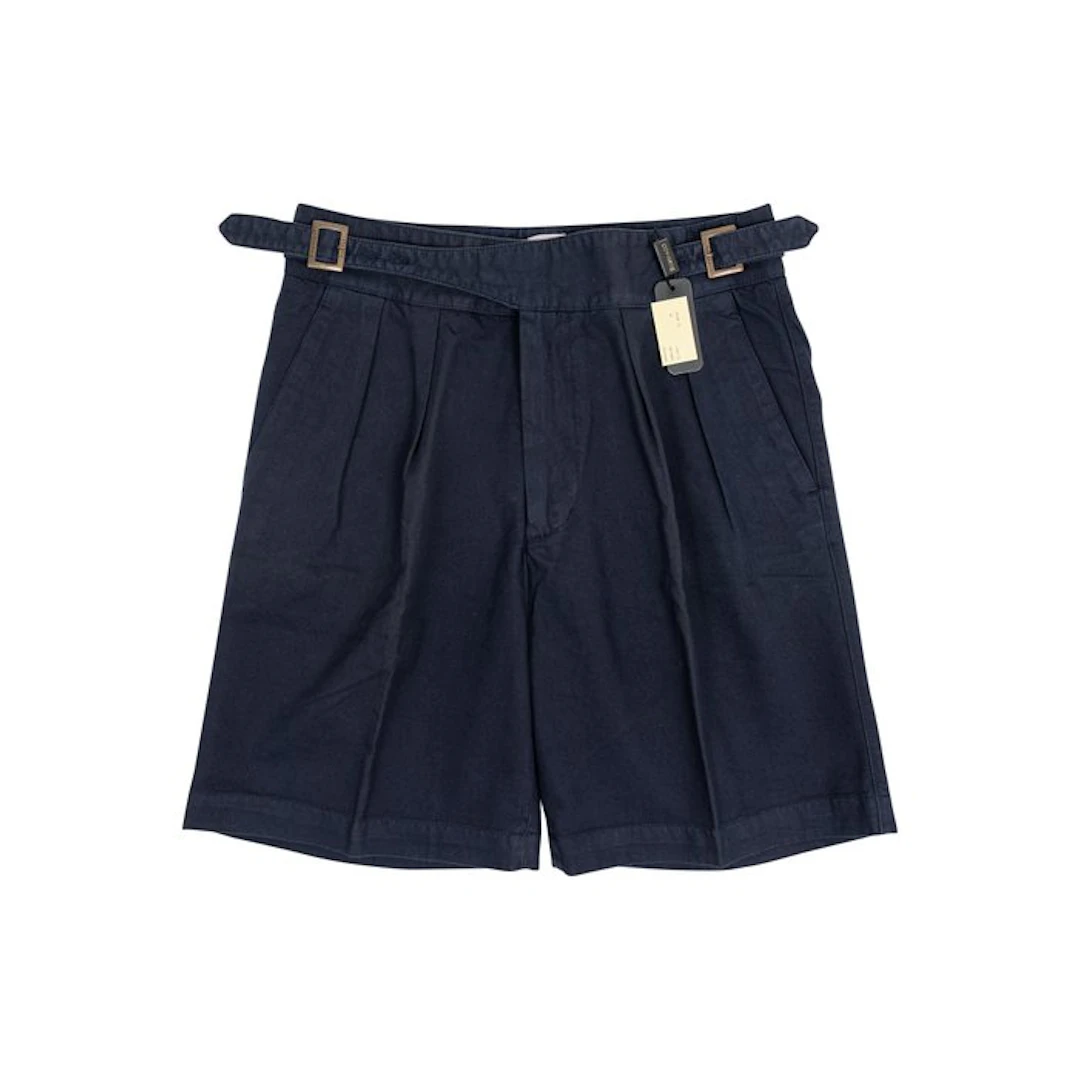 RUBINACCI NAPOLI - 44 IT - Manny Gurkha Short Blue Cotton...