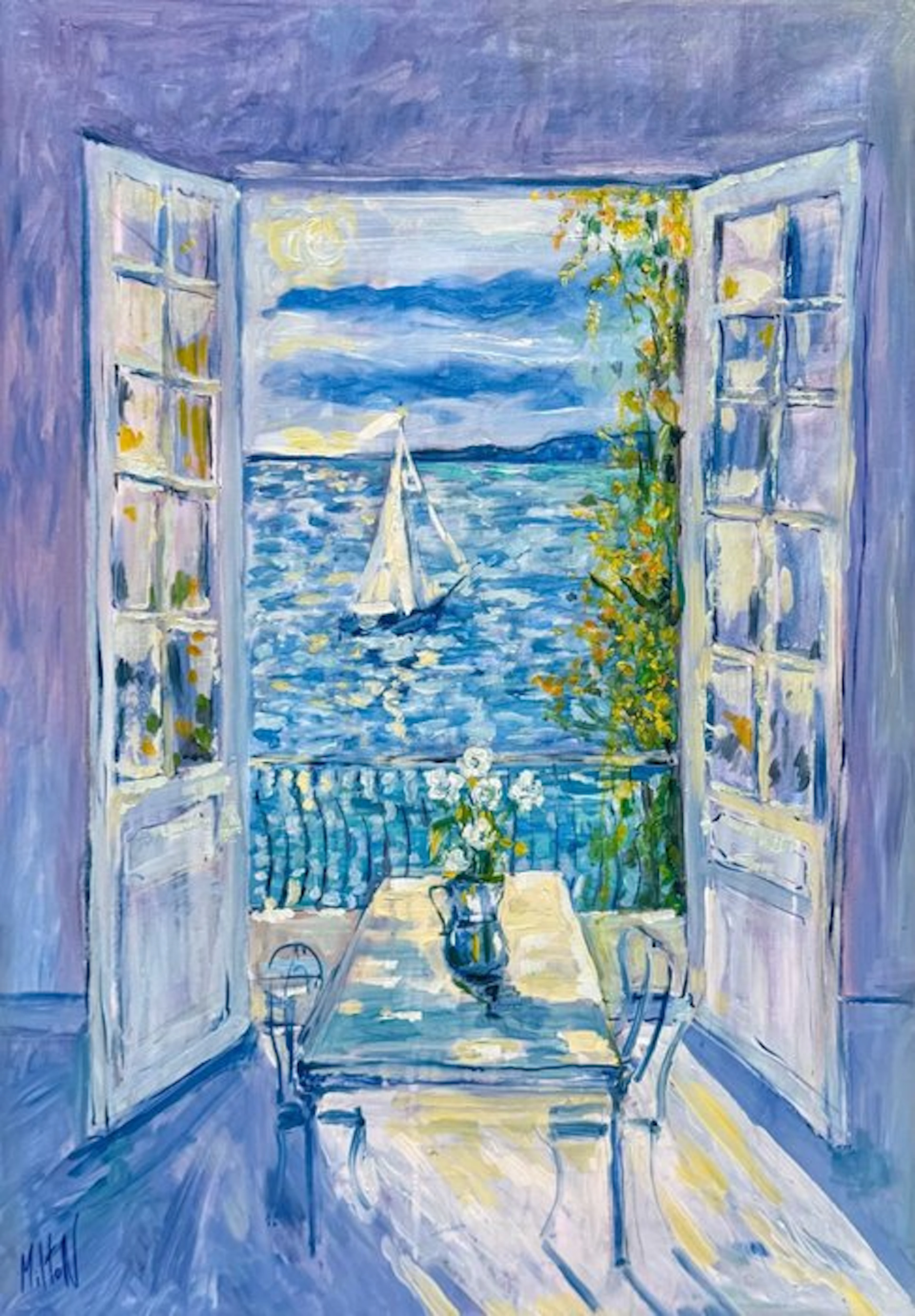 Milton (XXI) - XL - Ventana al Mediterráneo