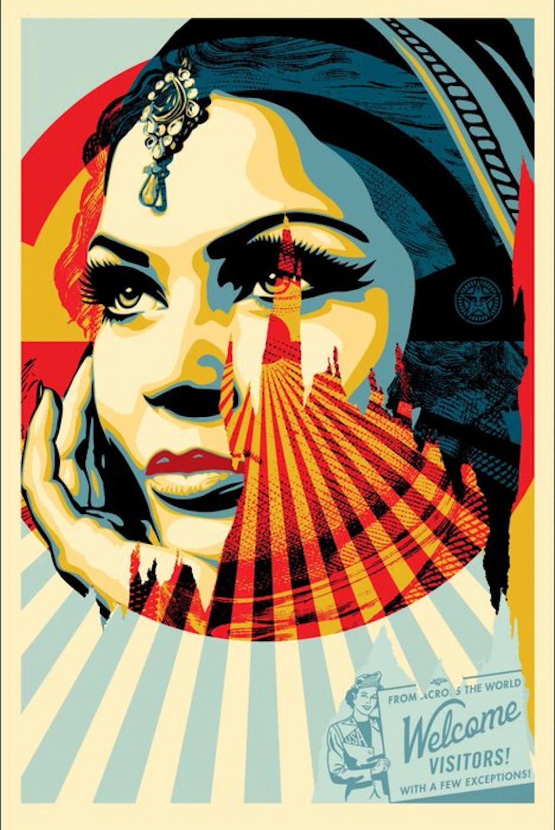 Shepard Fairey (OBEY) - OBEY Target Exception - Signed Offset Lithograph