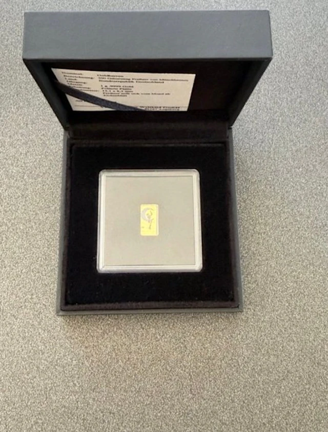 1 gram - Gold - Inconnu (999 pezzi in tutto il mondo...