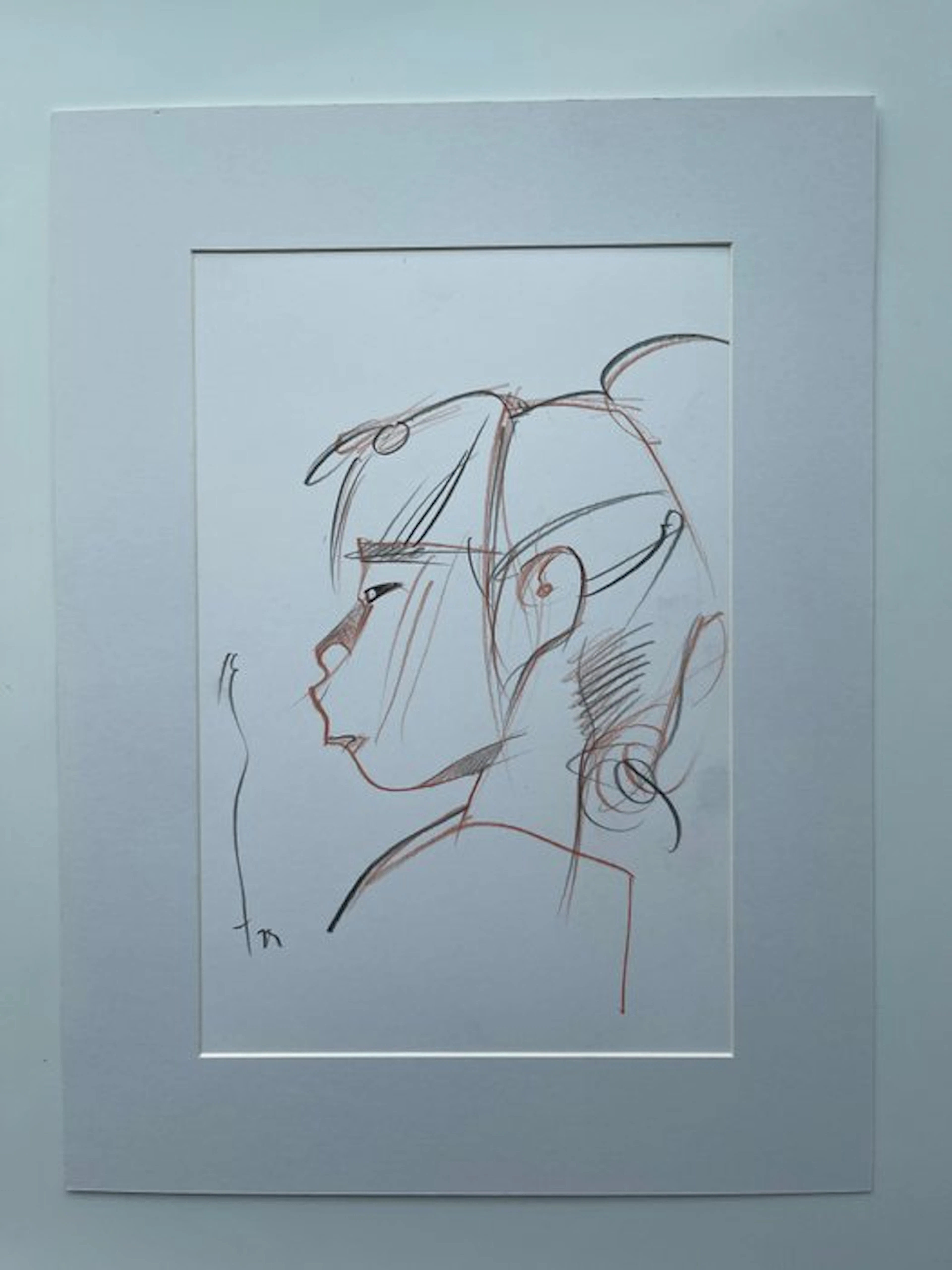 Michetz - 1 Original drawing - Geisha - Michetz - Dessin...