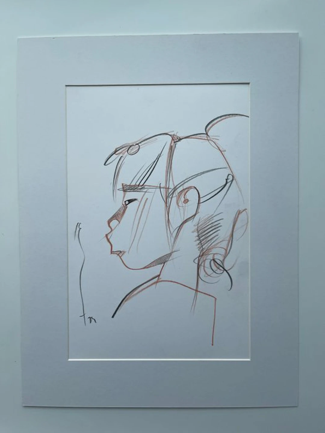 Michetz - 1 Original drawing - Geisha - Michetz - Dessin...