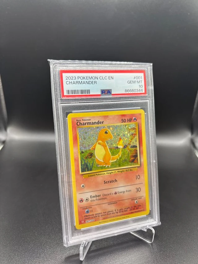 Pokémon - 1 Graded card - Charmander 001 Clasic Collection Foil - PSA 10