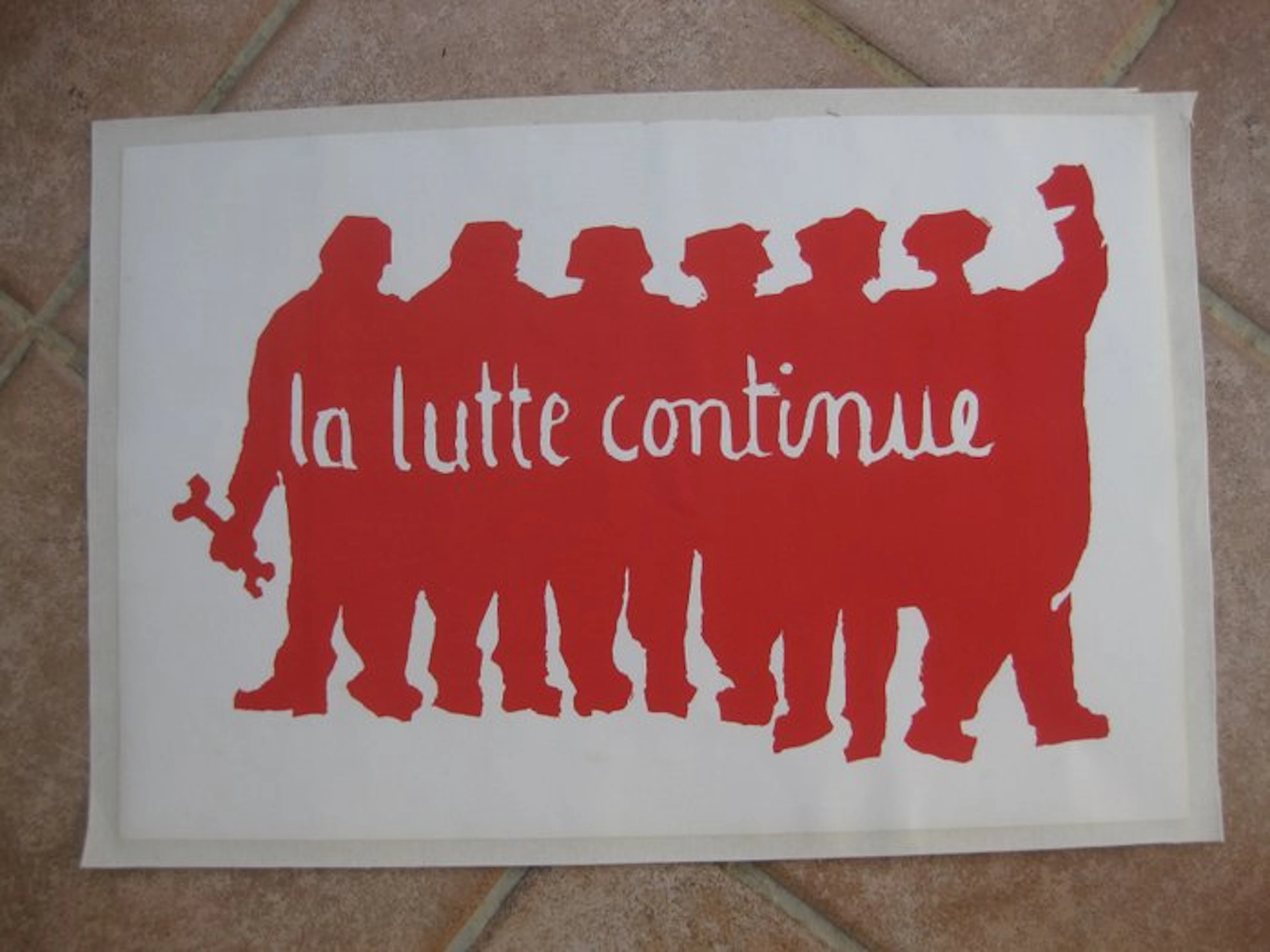 Anonymous - la lutte continue Mai 68 - 1960s