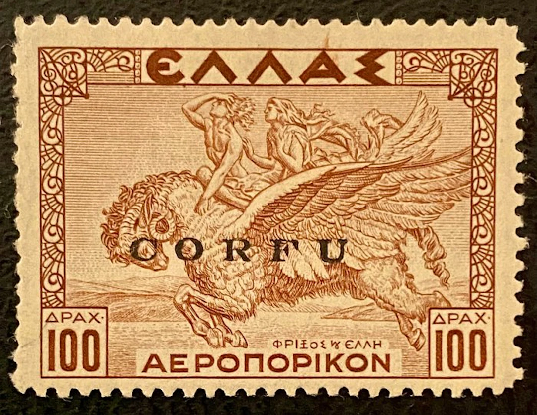 Italy - Occupation of the Ionian Islands 1940-1943 - Italian 'CORFU' 1941