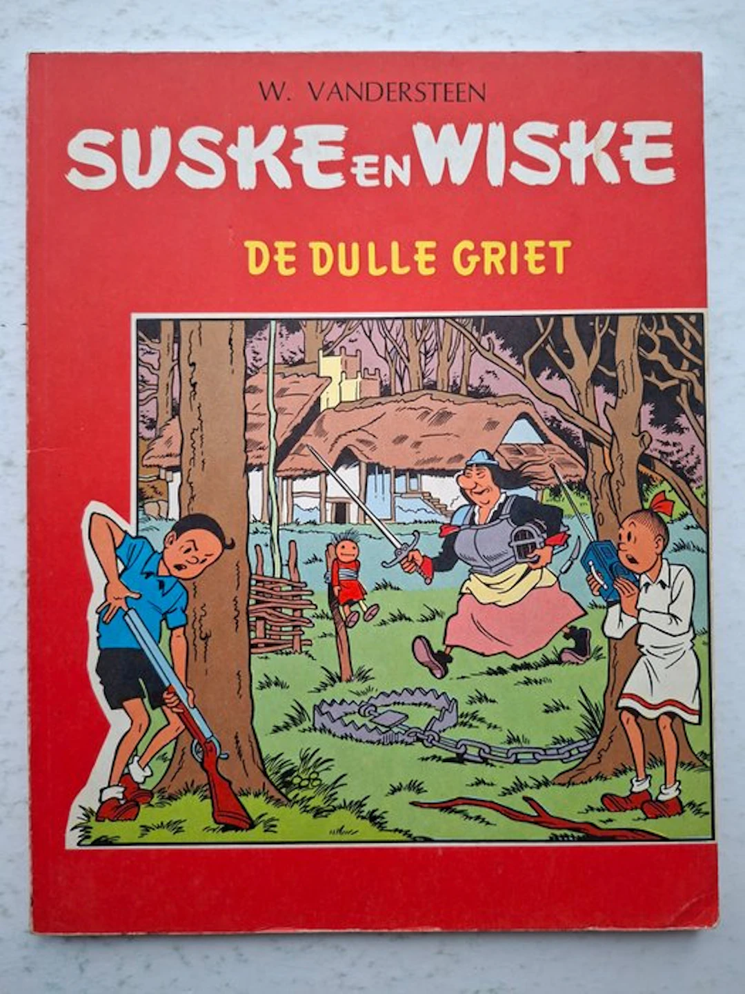 Suske en Wiske TG-66 - De dulle griet - 1 Album - First edition - 1966