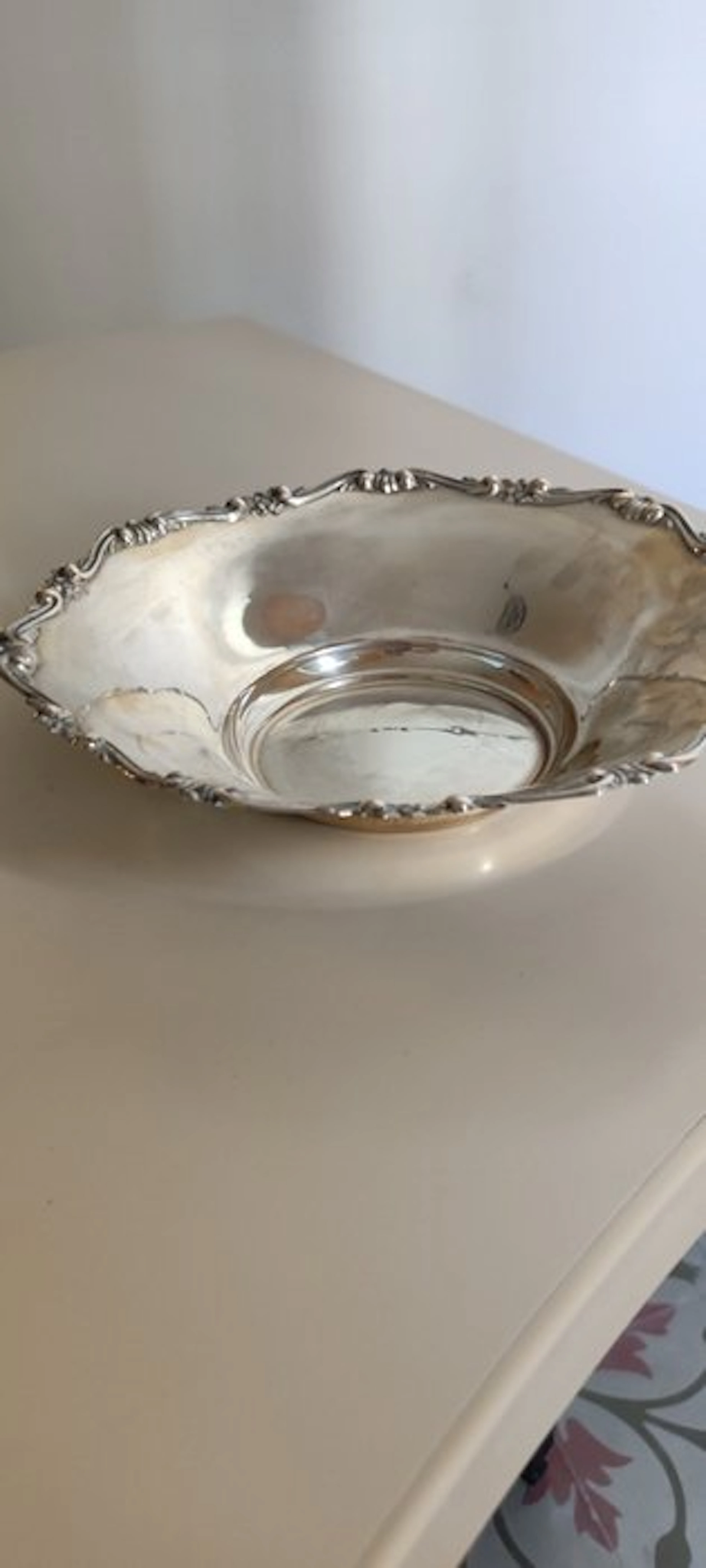 Dish - .800 silver
