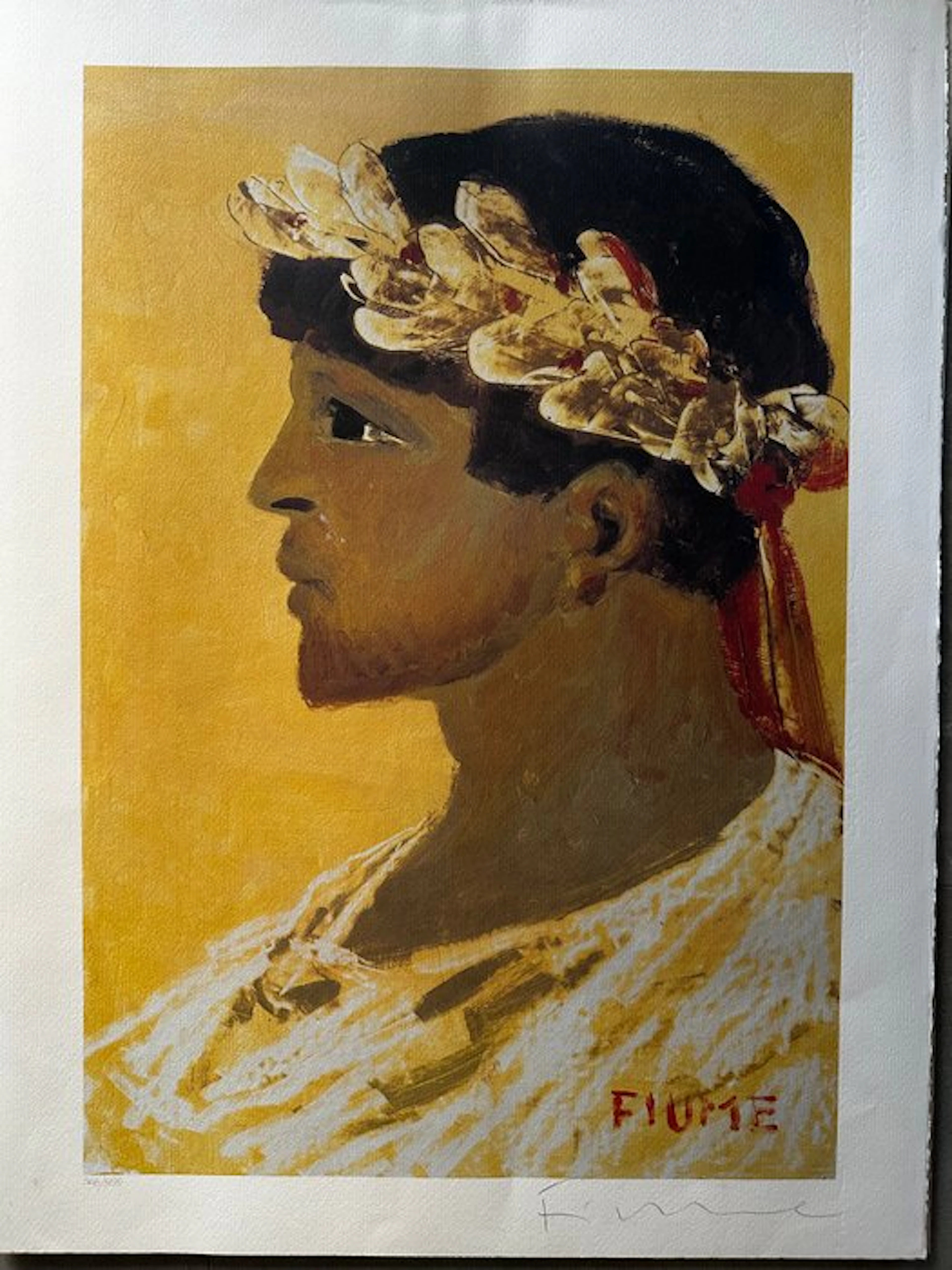 Salvatore Fiume (1915-1997) - Ritratto di Virgilio