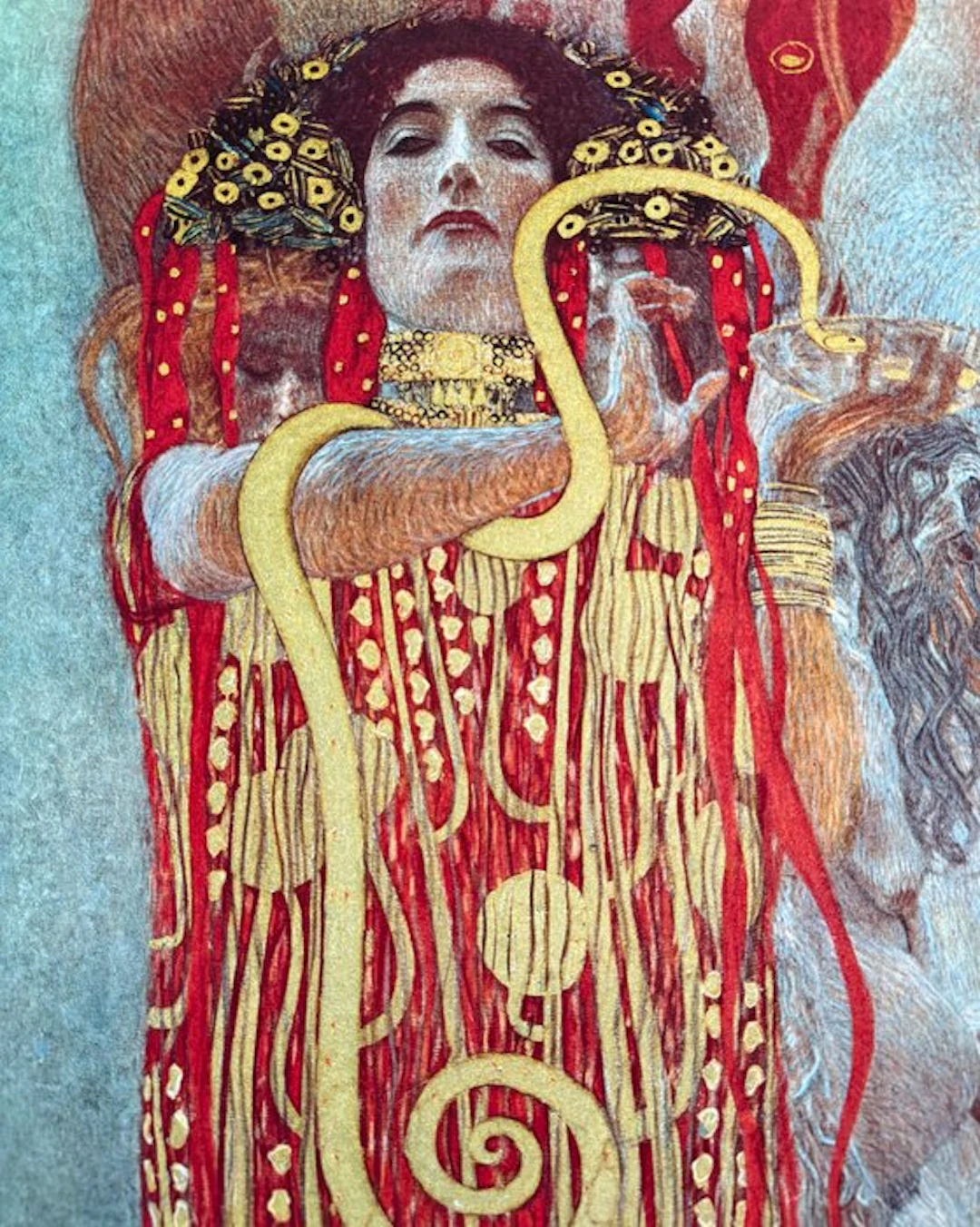 Gustav Klimt (1862-1918) - “Hygiela, 1901”. - 50 x 35 cm.