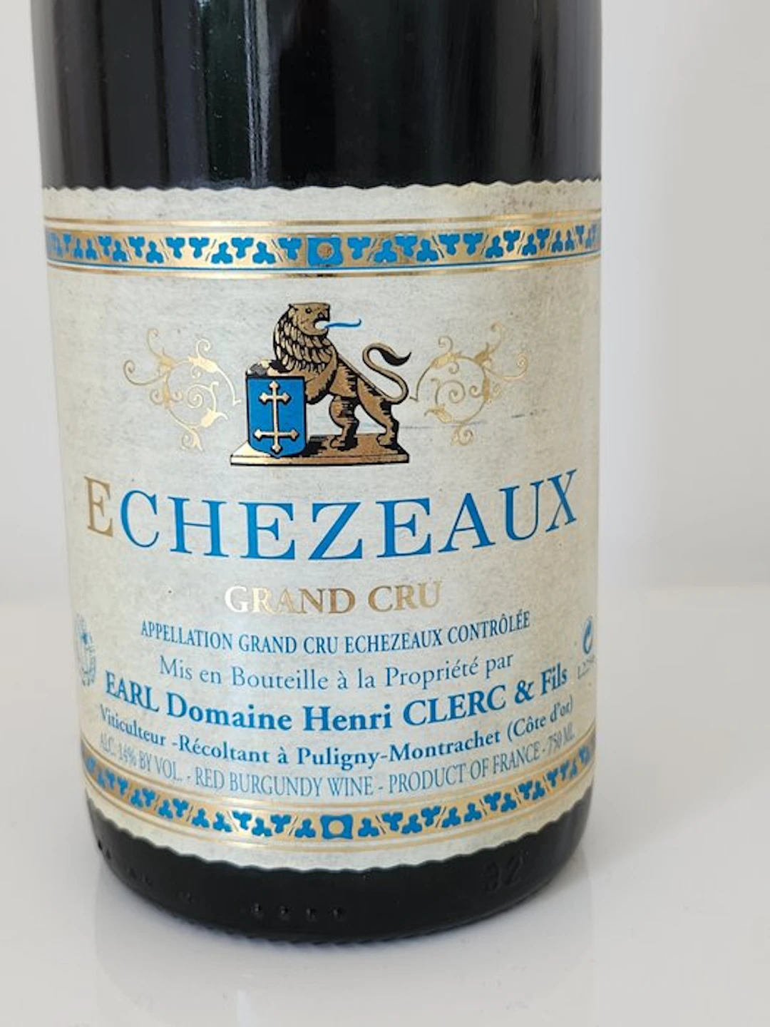 1996 Domaine Henri Clerc & Fils - Échezeaux Grand Cru - 1 Bottle (0.75L)