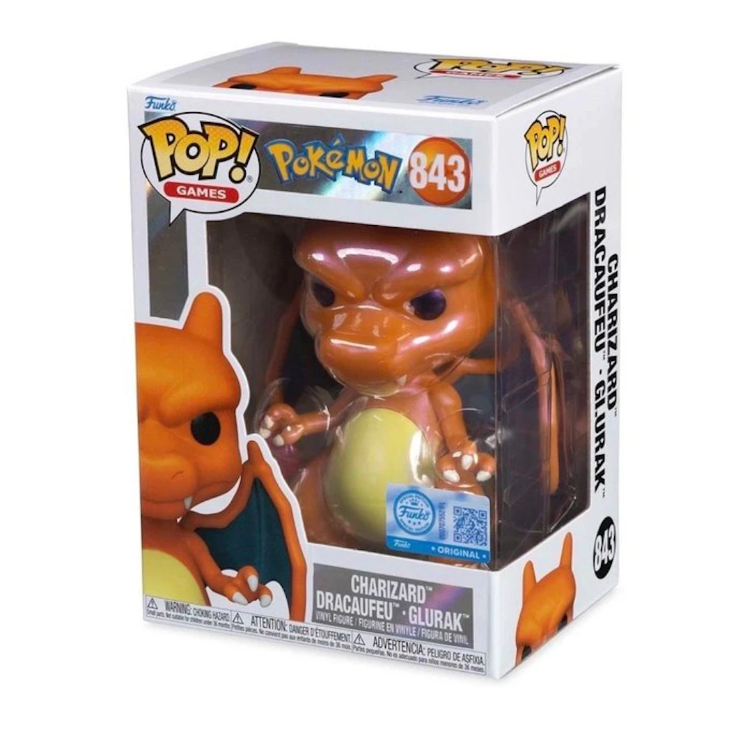 Funko - Funko Pop - Charizard # 843 pearlescent / Pokemon...