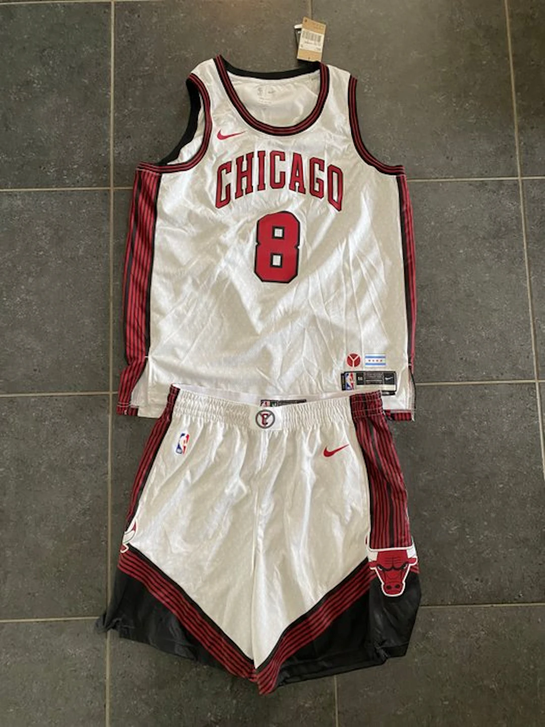 Chicago Bulls - NBA Basketbal - Zach Lavine J+S - XXL - - Basketball jersey