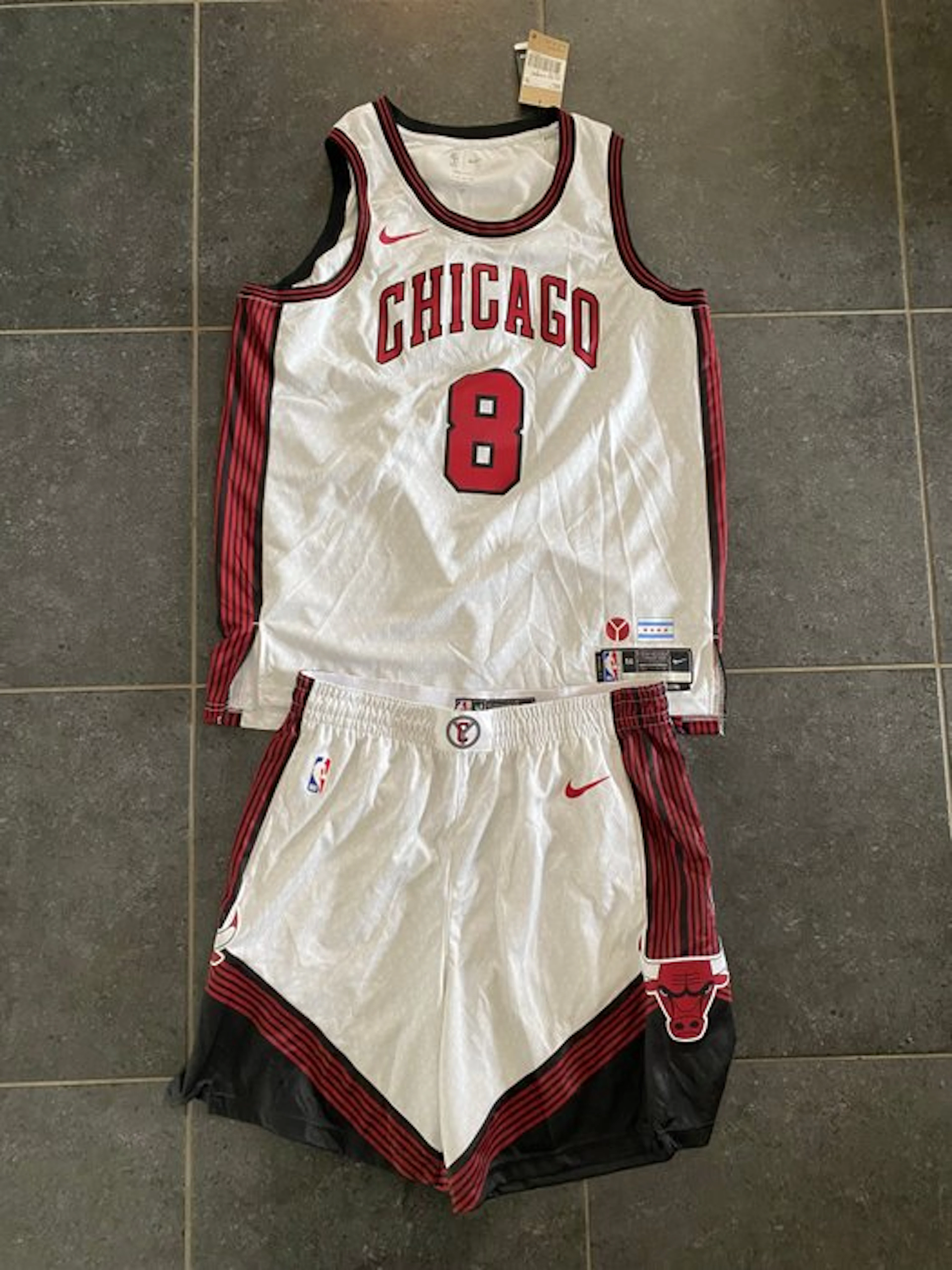 Chicago Bulls - NBA Basketbal - Zach Lavine J+S - XXL - - Basketball jersey