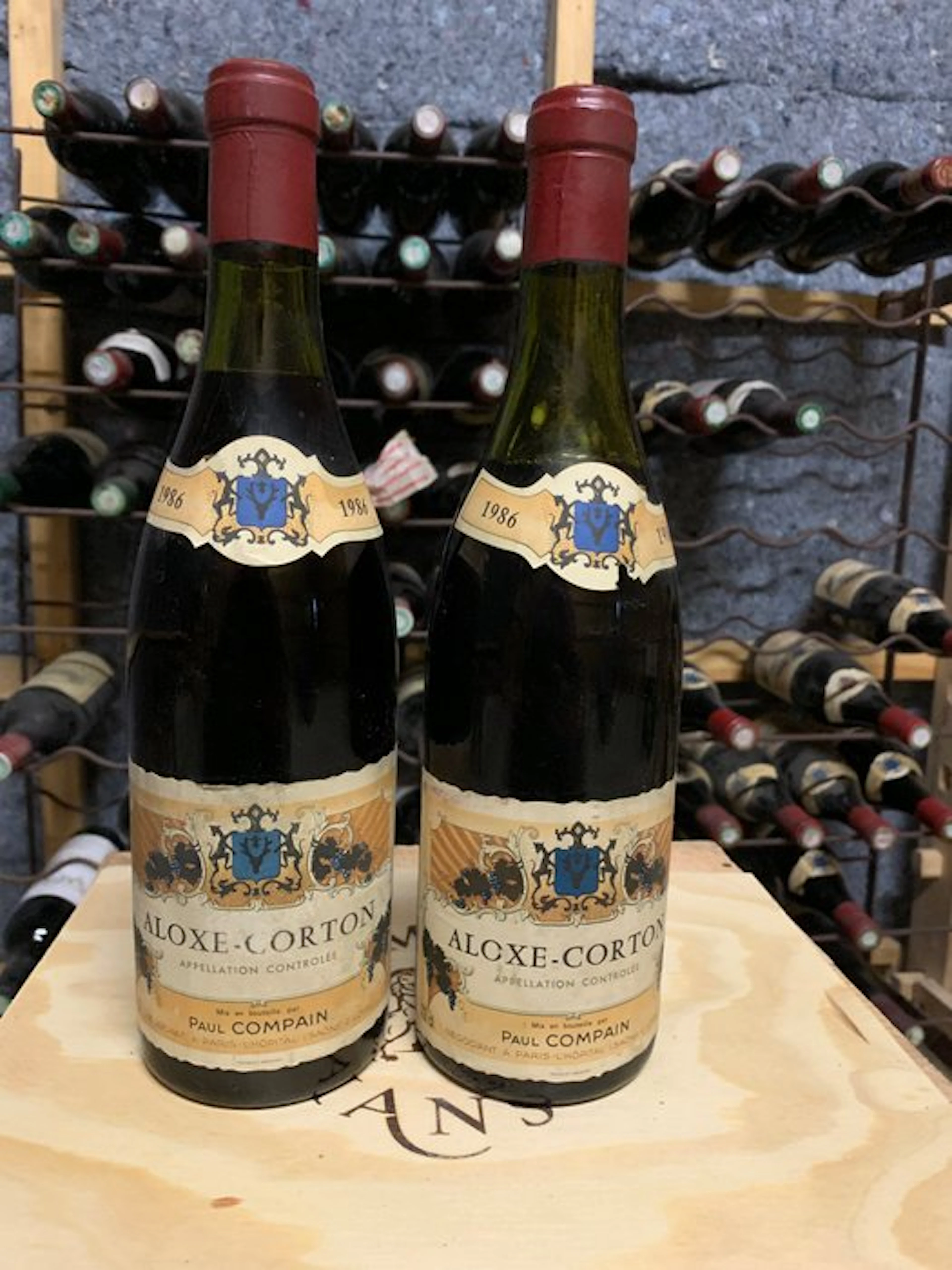 1986 Paul Compain - Aloxe-Corton - 2 Bottles (0.75L)