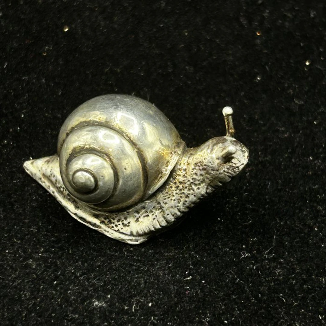 Figure - lumaca - .800 silver