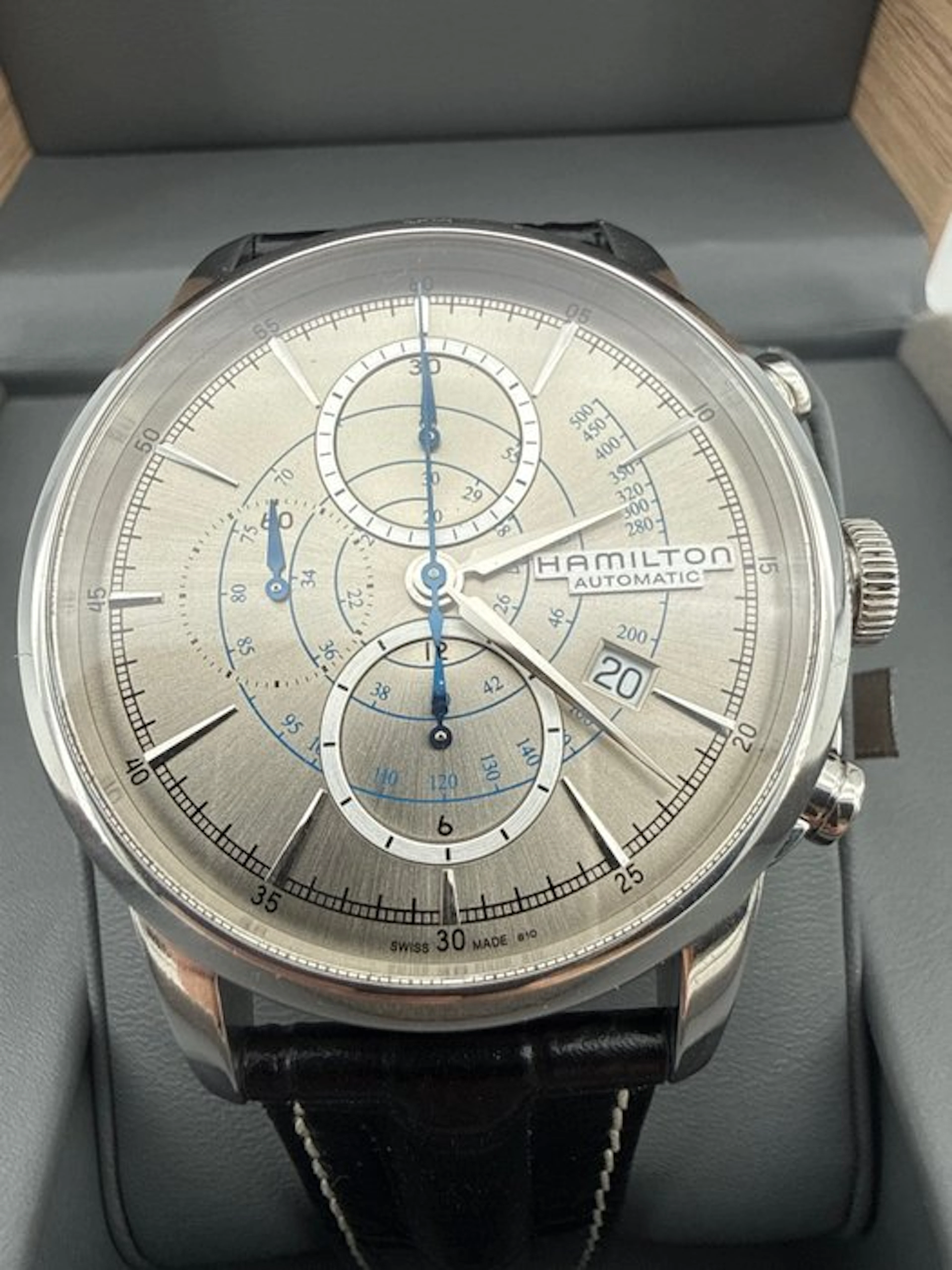 Hamilton - Railroad Auto Chrono Classic Ref.H406560...