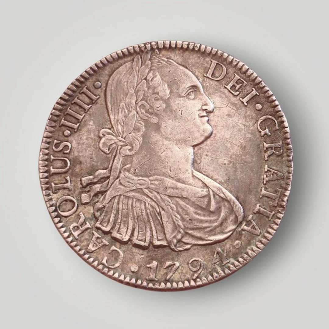 Spain. Carlos IV. 8 Reales 1794 Mexico FM (No reserve price)