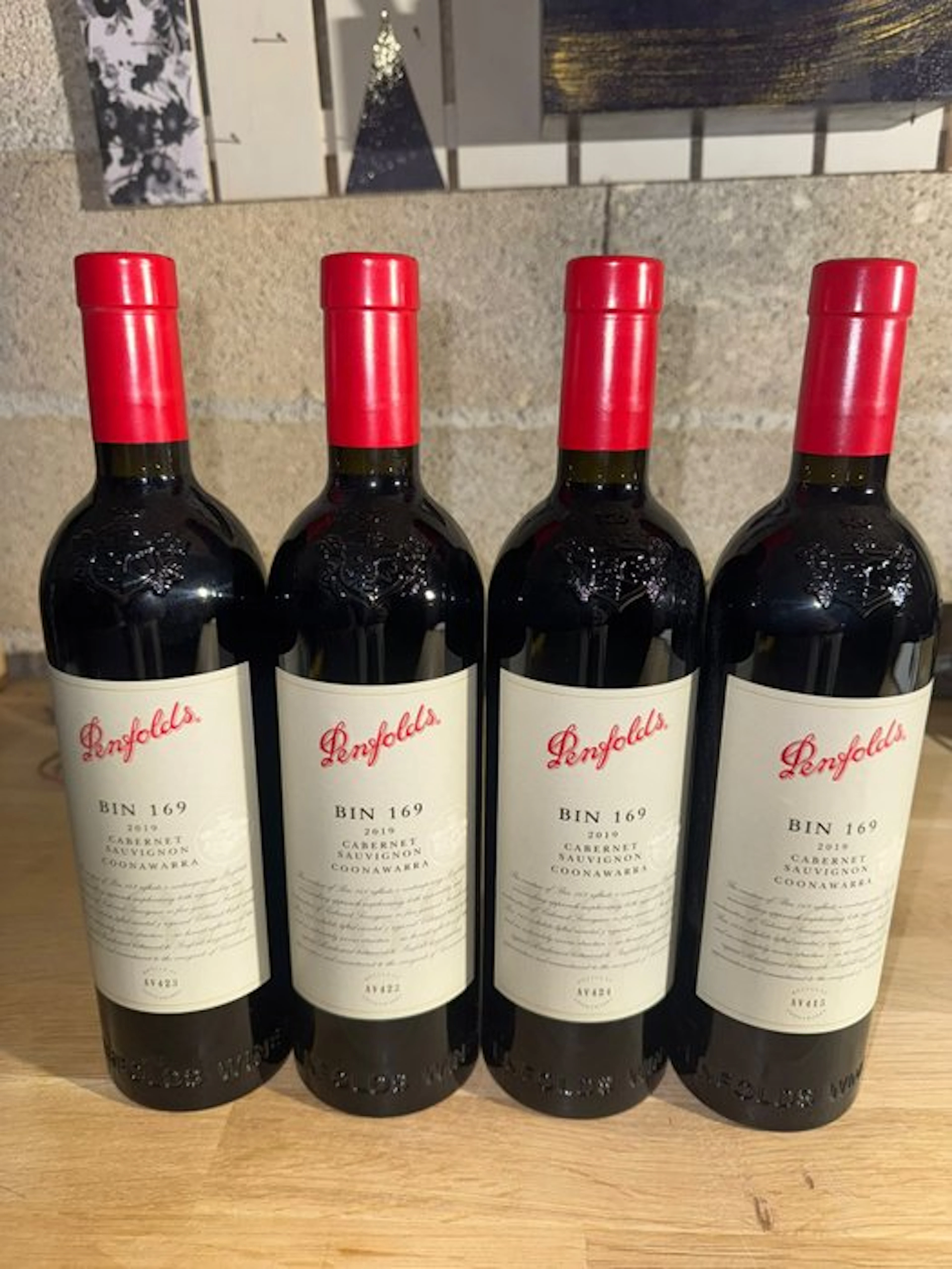 2019 Penfolds "Bin 169" - Coonawarra - 4 Bottles (0.75L)