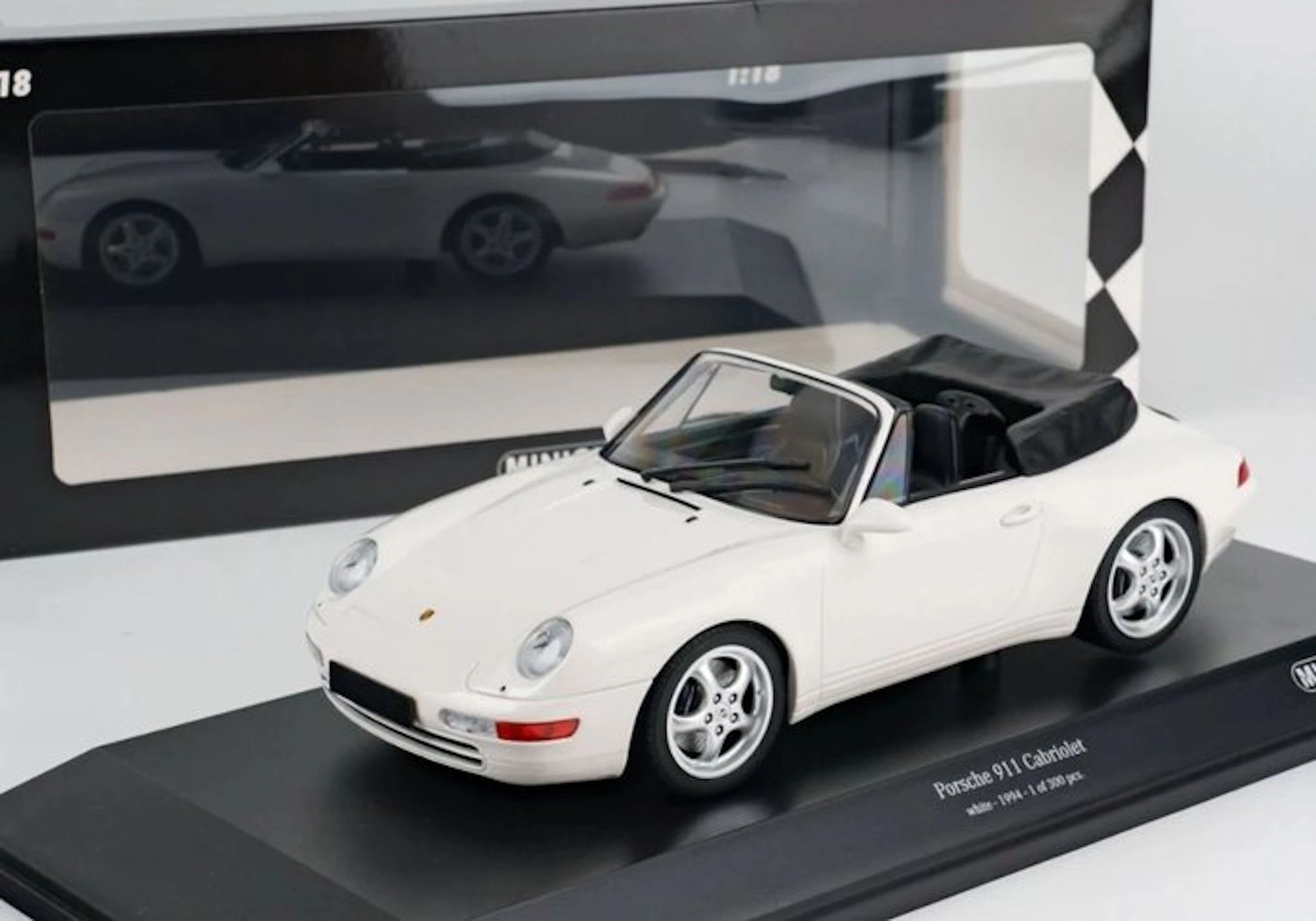MiniChamps 1:18 - Model convertible car - Porsche 911...