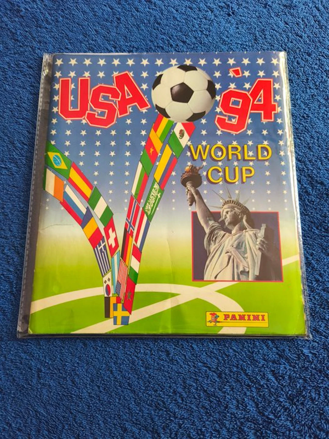 Panini WC USA 94 Foil - 1 Complete album - Near Mint (NM)