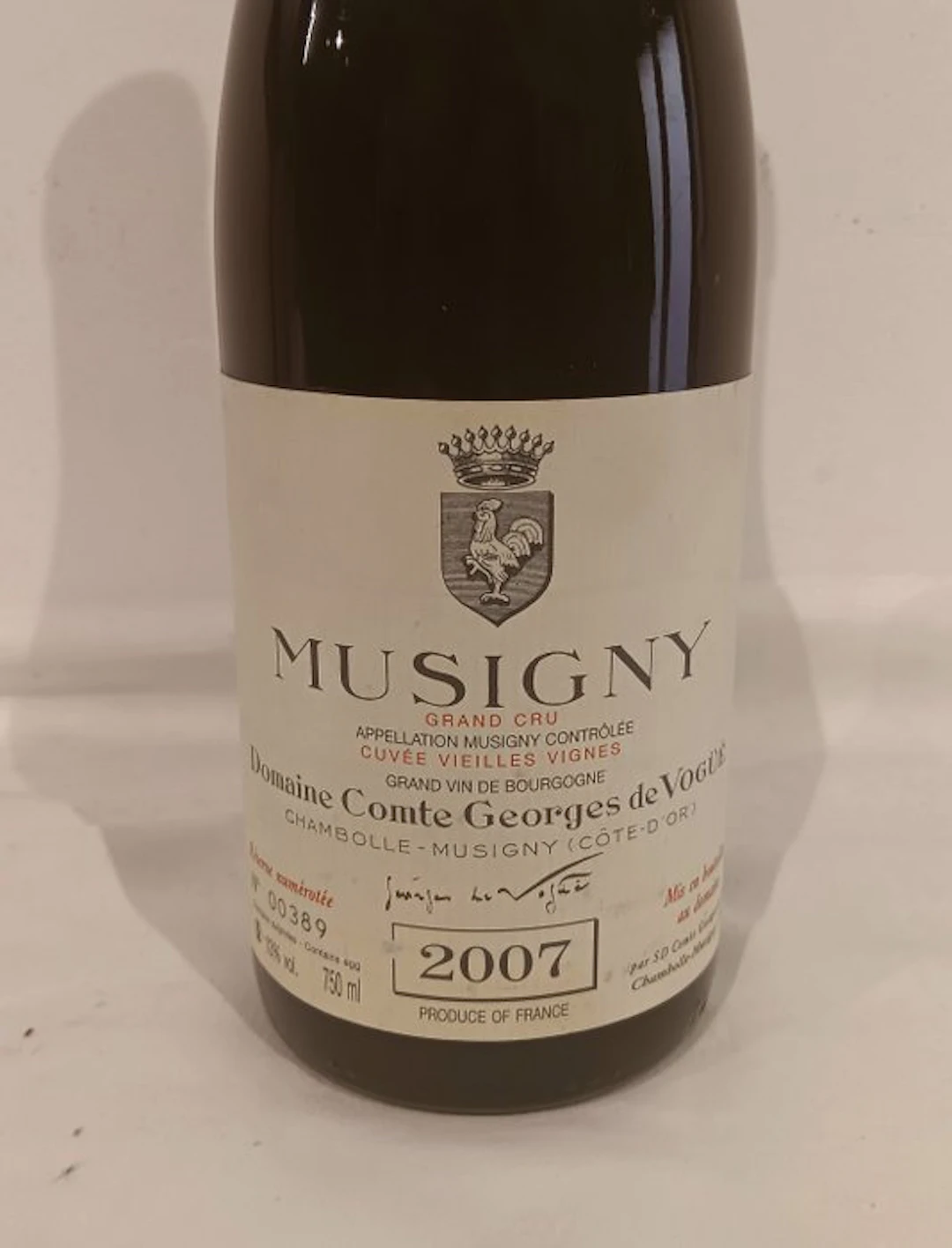 2007 Domaine Comte Georges de Vogüé "Vieilles Vignes"...