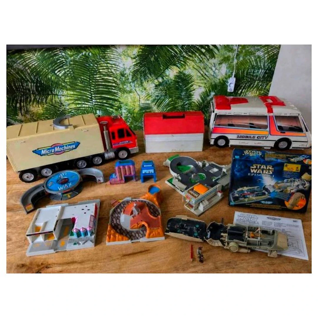 Grote verzameling Vintage Micro Machines Collectie –...