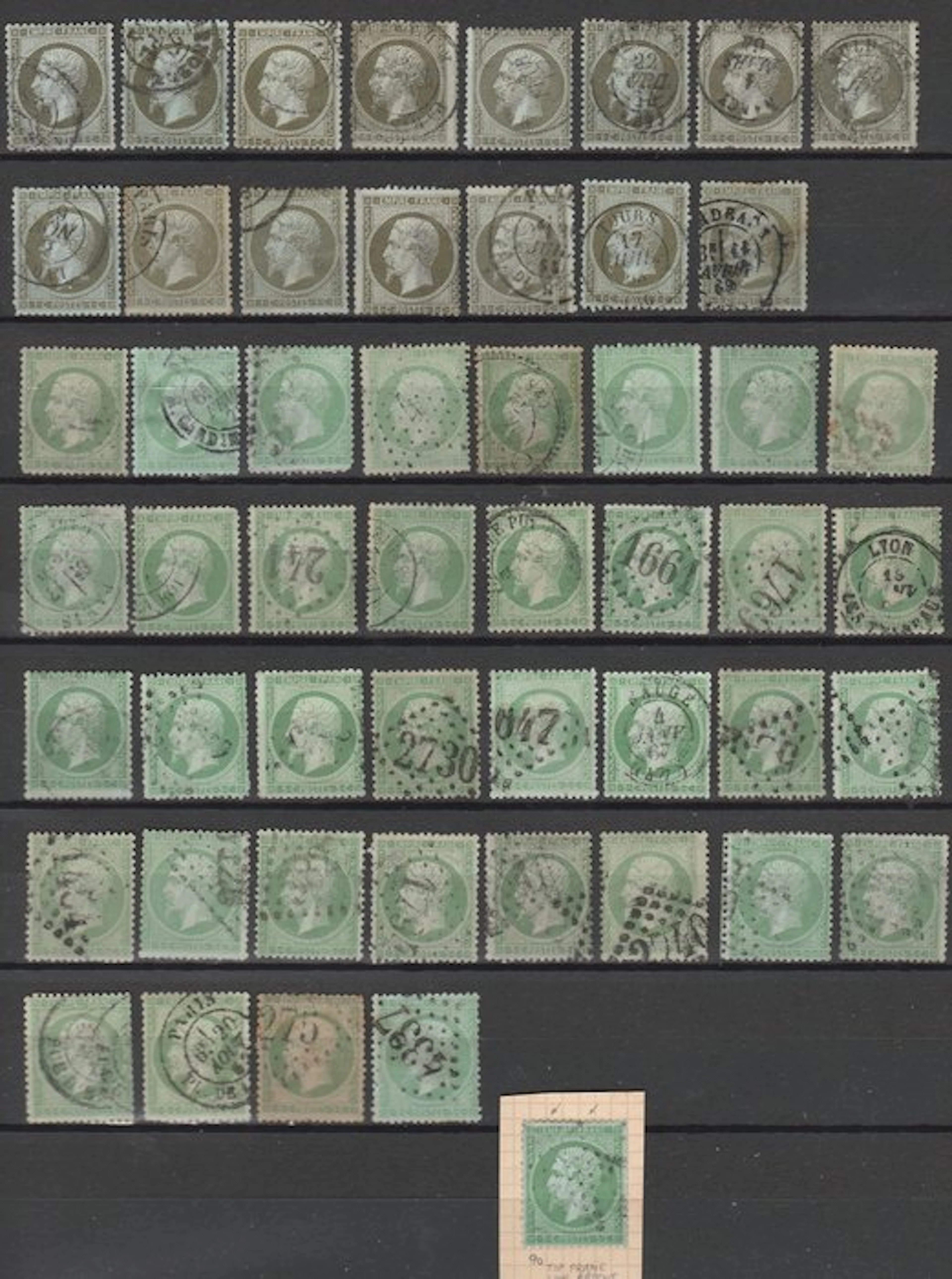 France 1862/1870 - France – Napoleon III non-laureate...