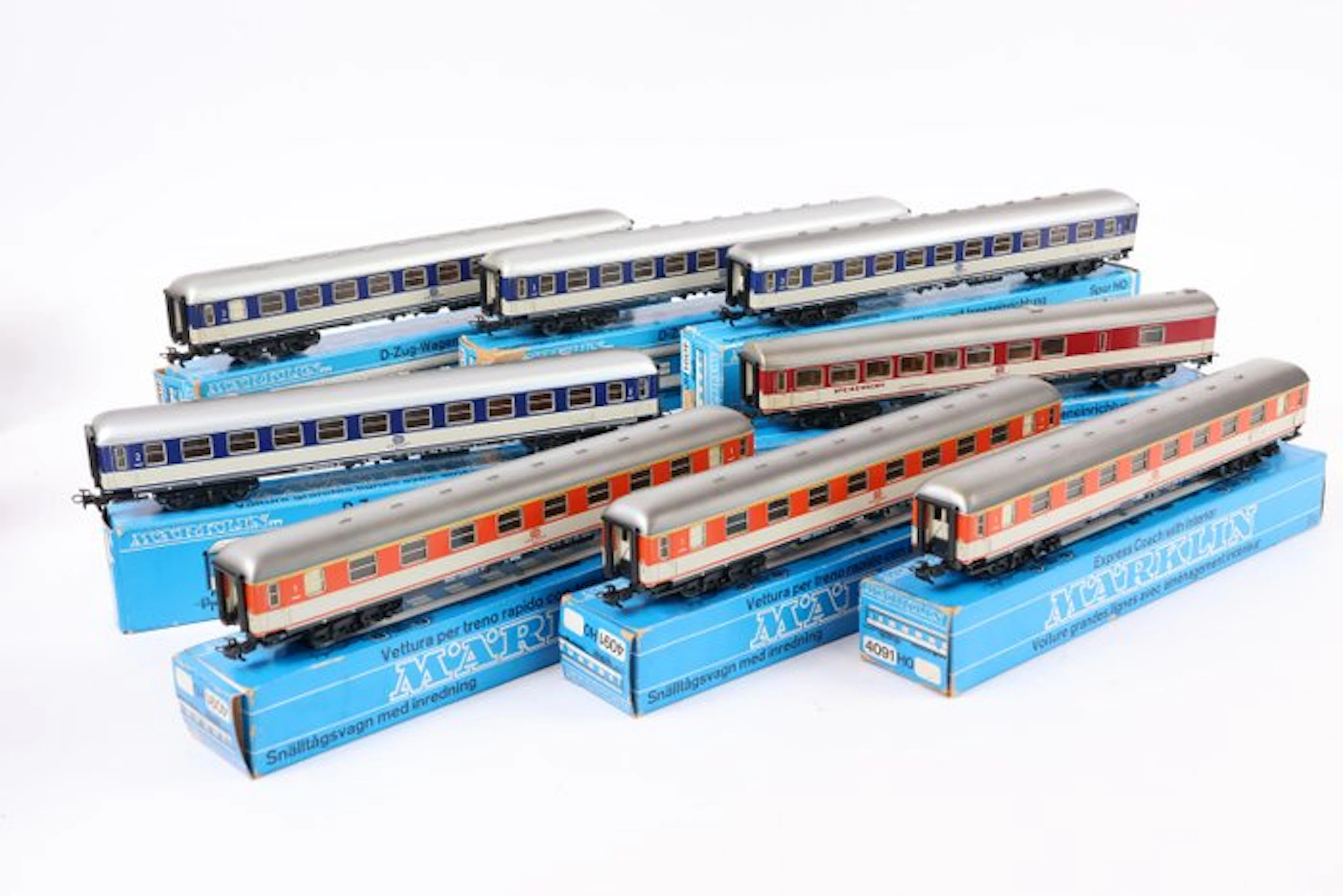 Märklin H0 - 4091/4092/4094 - Model train passenger...