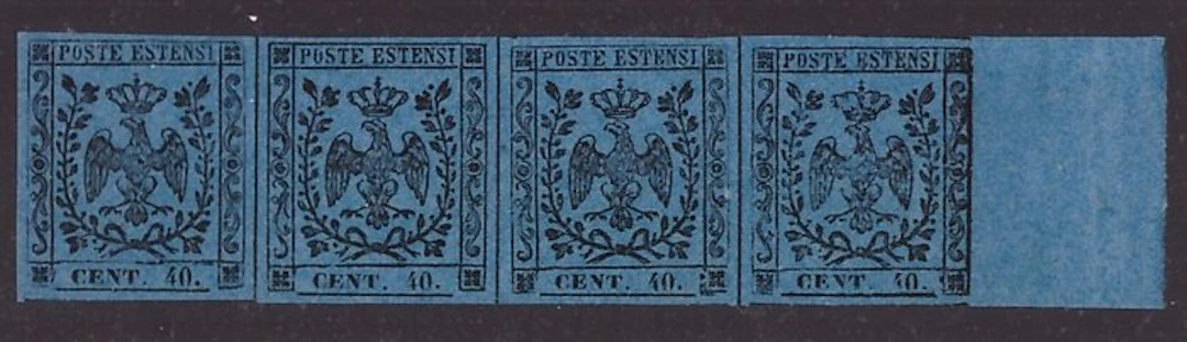 Italian Ancient States - Modena 1854 - 40 c