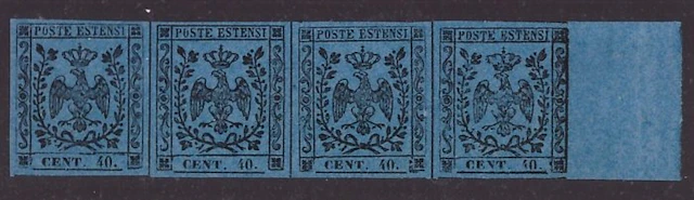 Italian Ancient States - Modena 1854 - 40 c